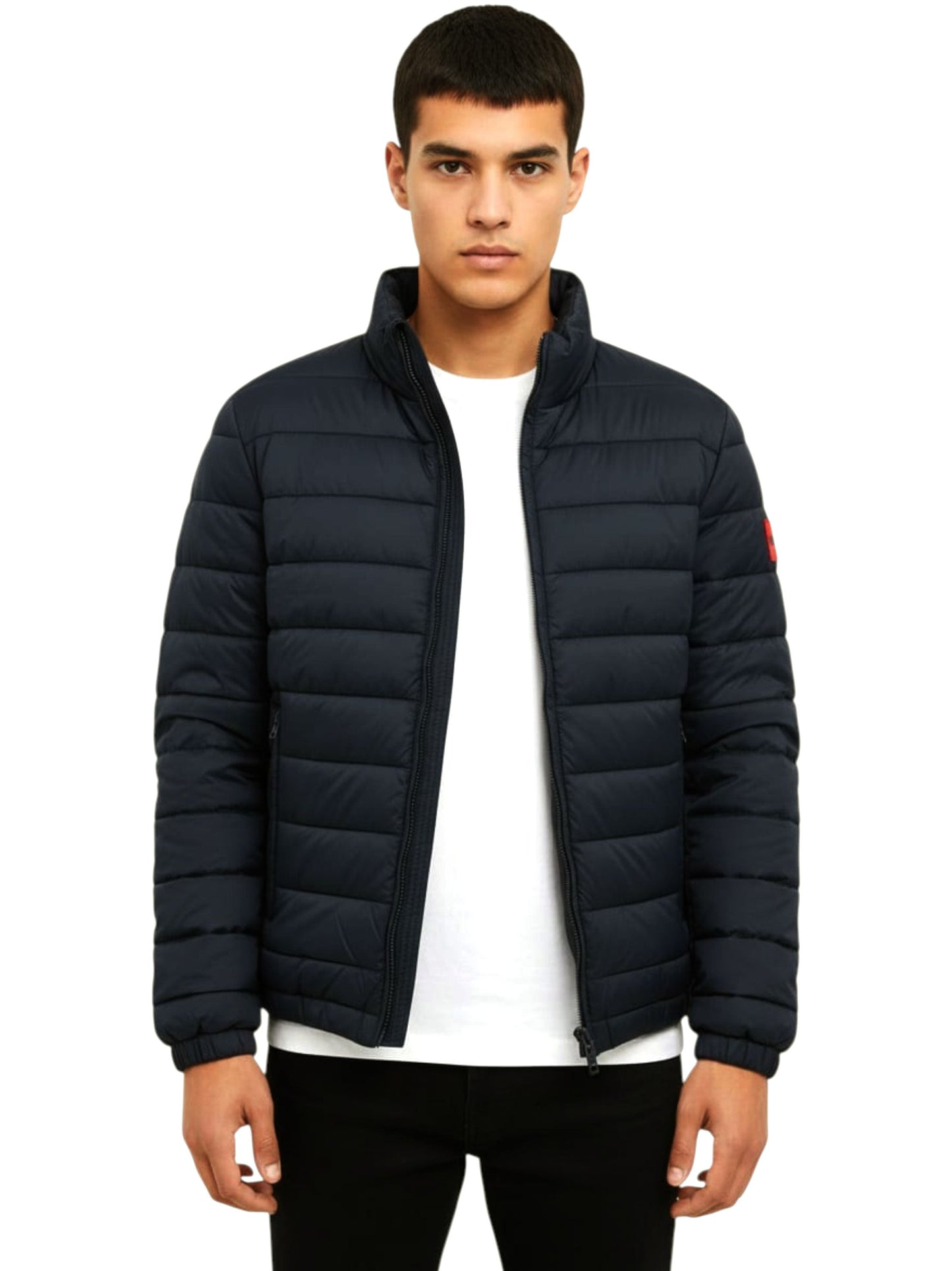 Men's Quilted Jacket,Black