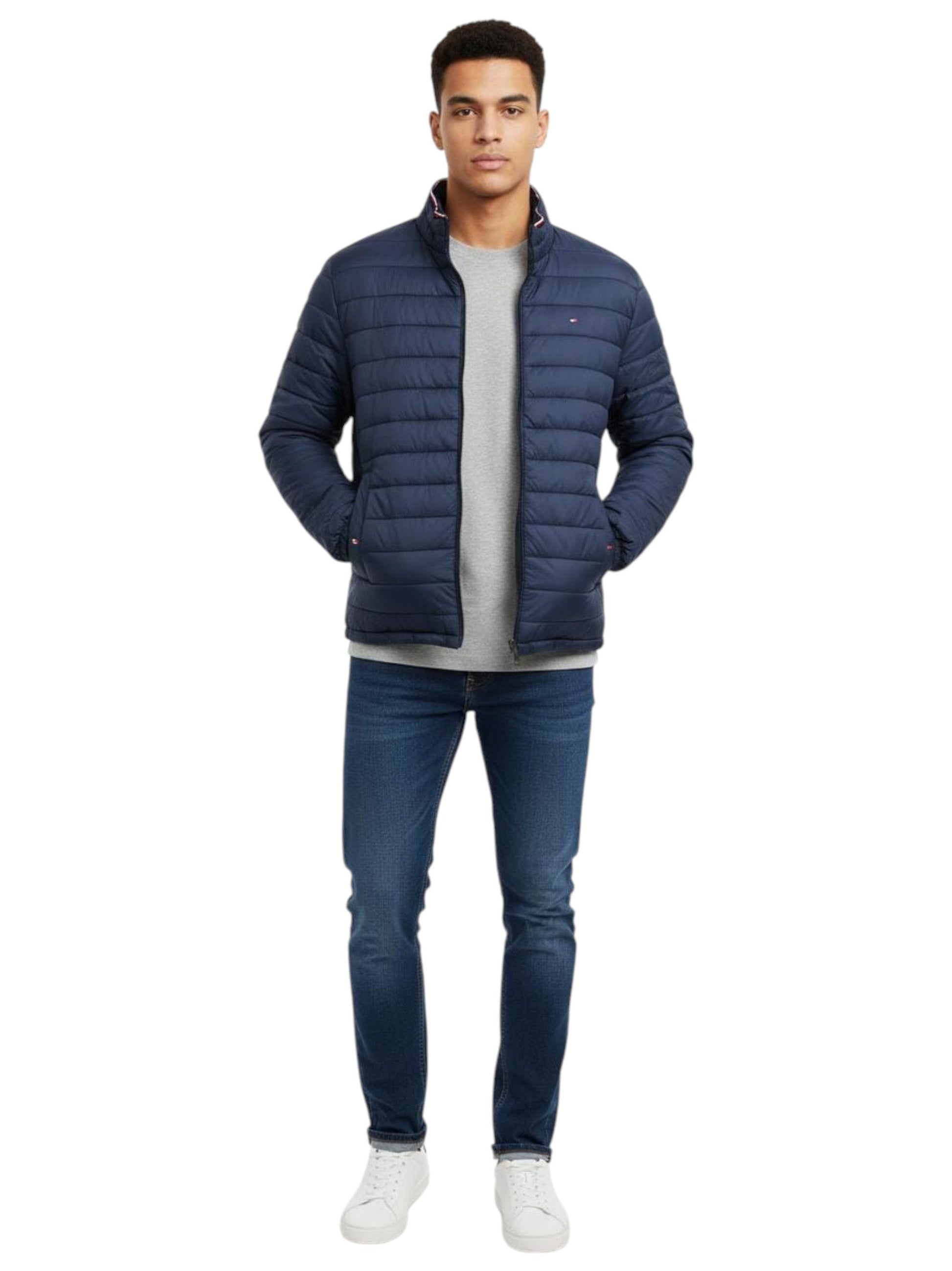 Men's Quilted Jacket,Navy