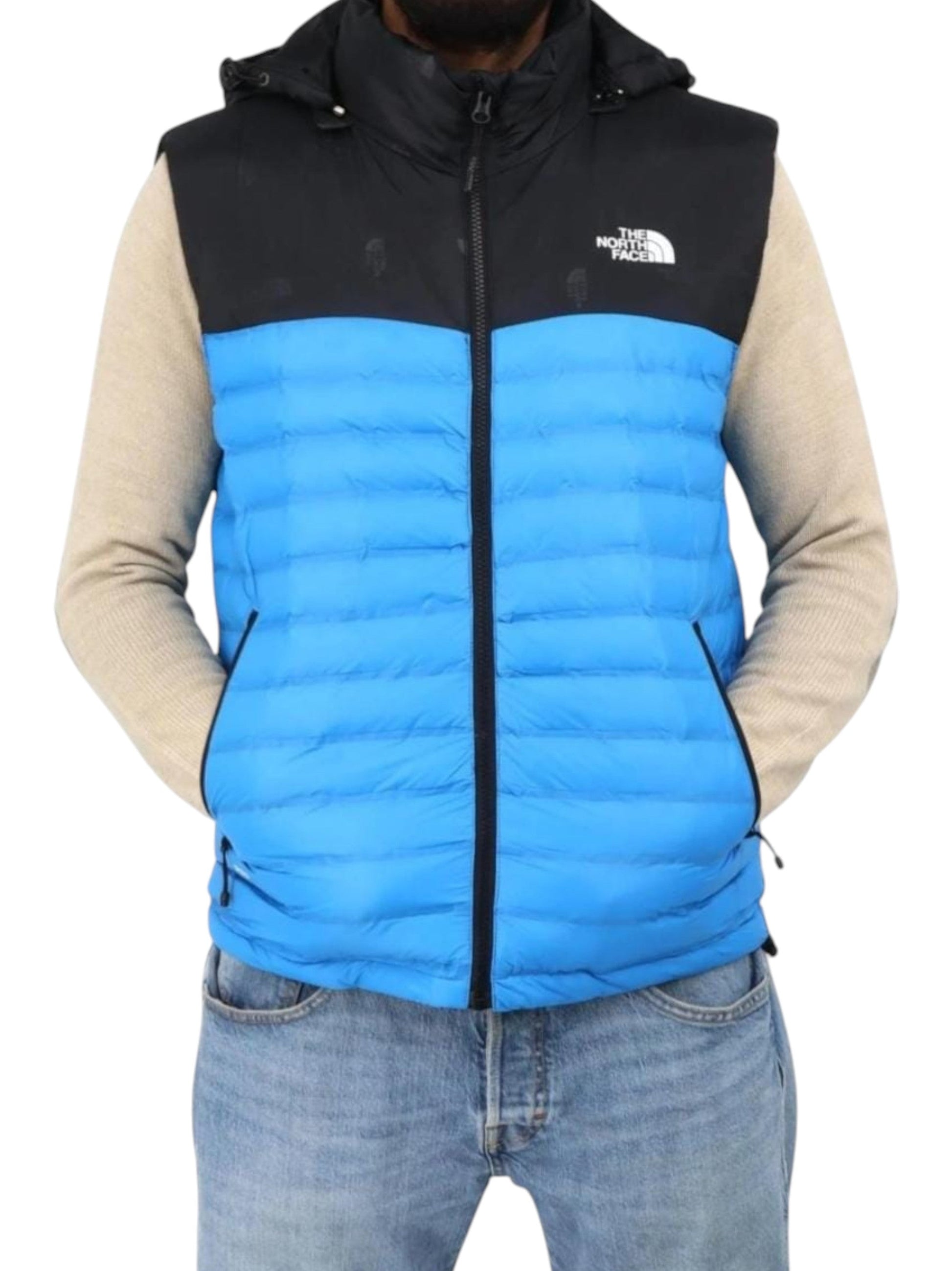 Men's Quilted Vest,Blue