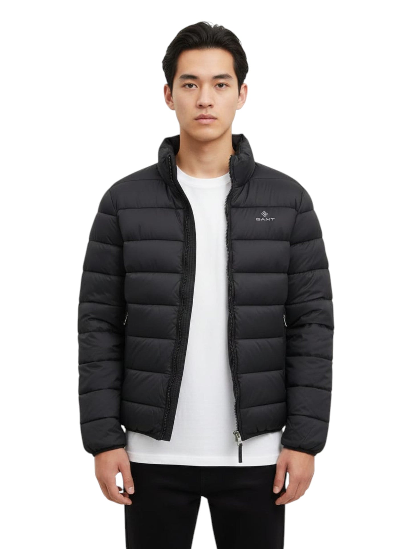 Men's Quilted Jacket,Black