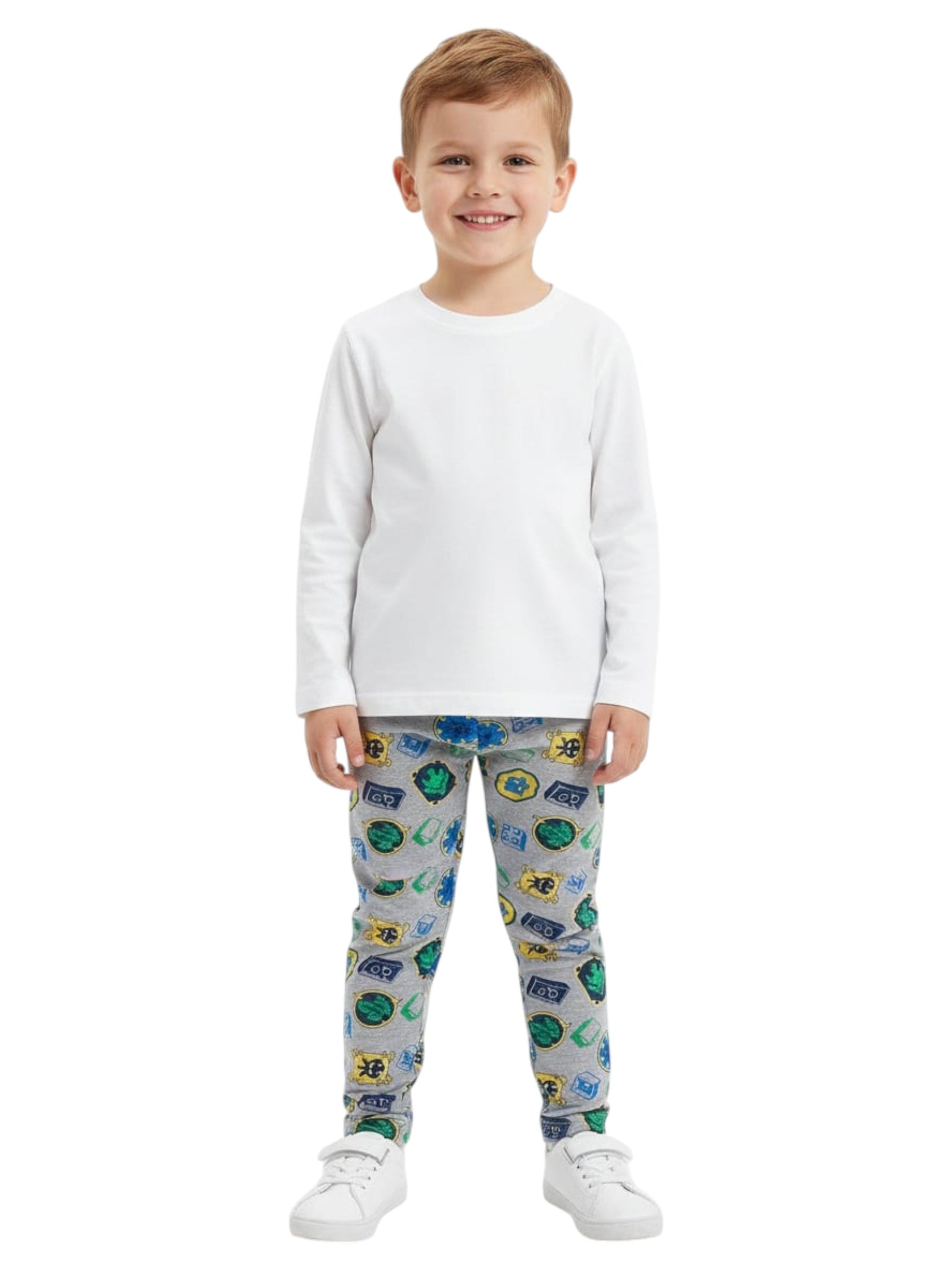 Kids Boy's Graphic Printed Sleepwear Pant,Multi