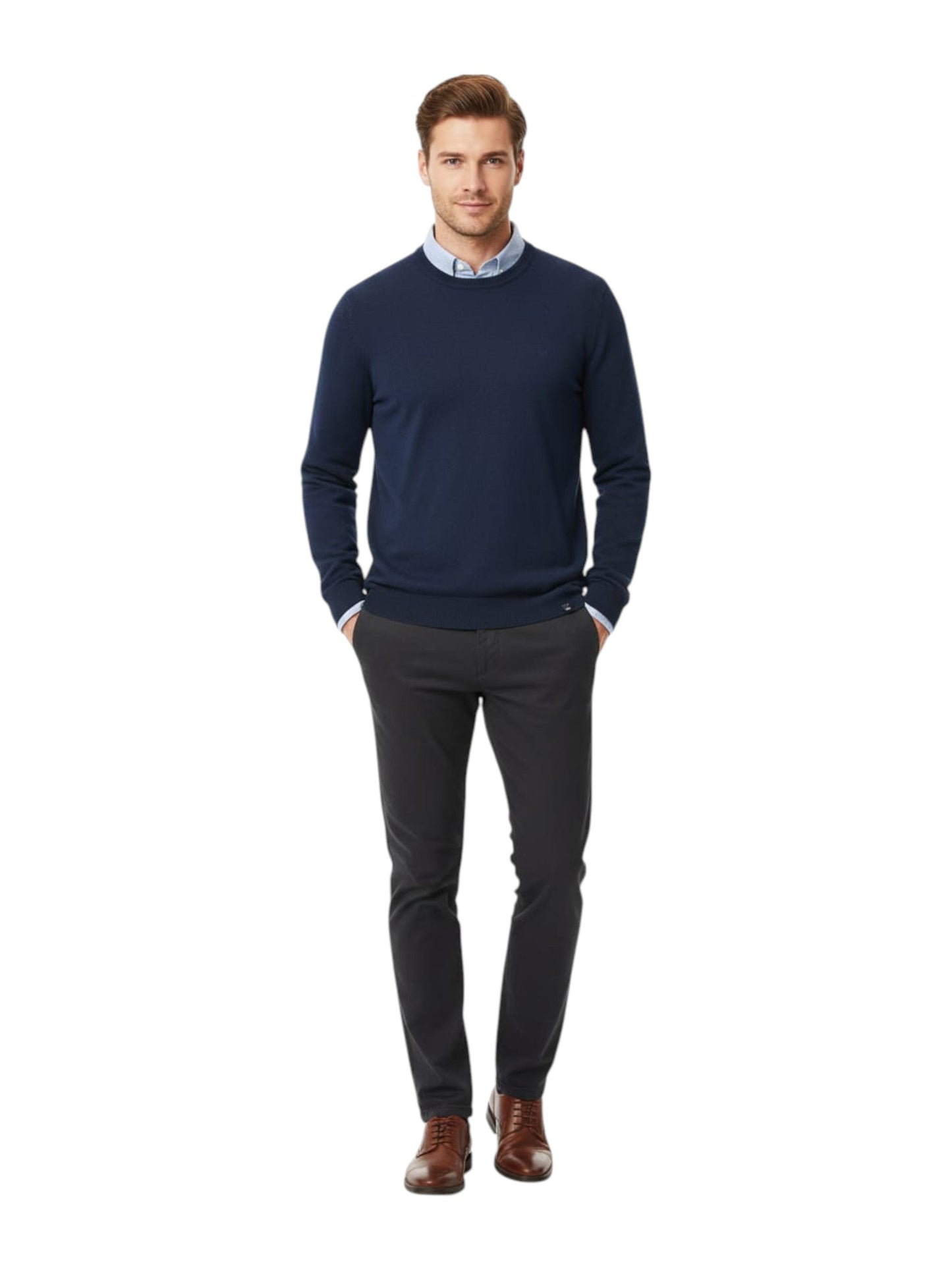 Men's Knitted Sweaters,Navy
