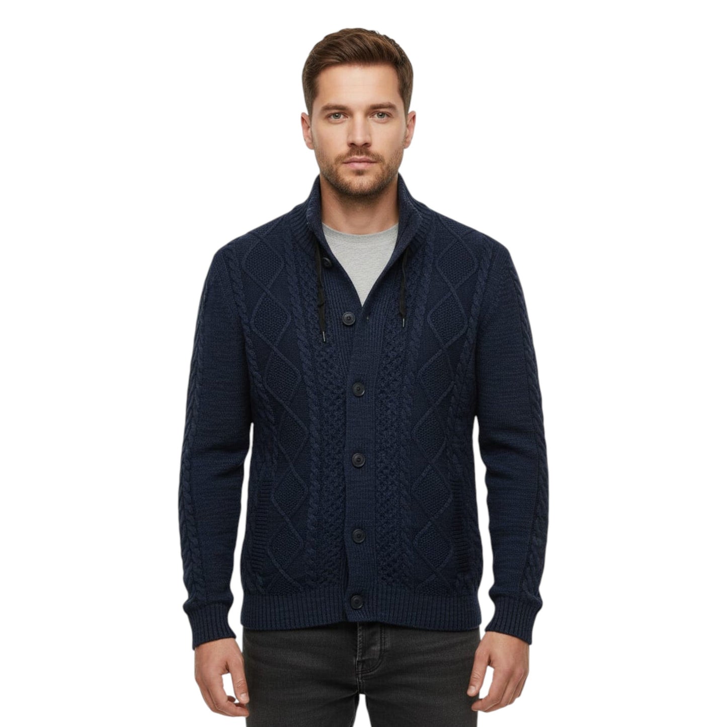 Men's Knitted Sweaters,Navy