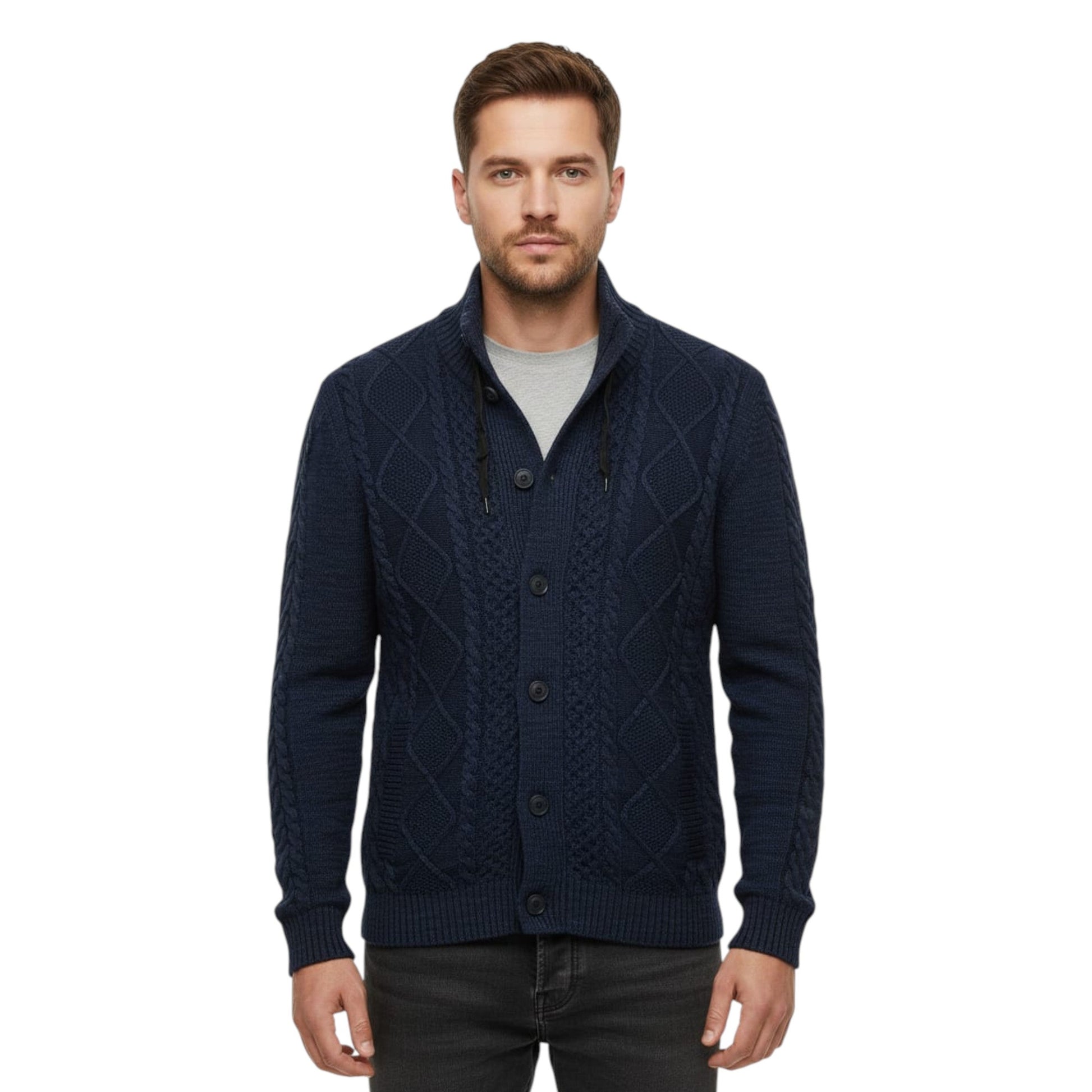 Men's Knitted Sweaters,Navy