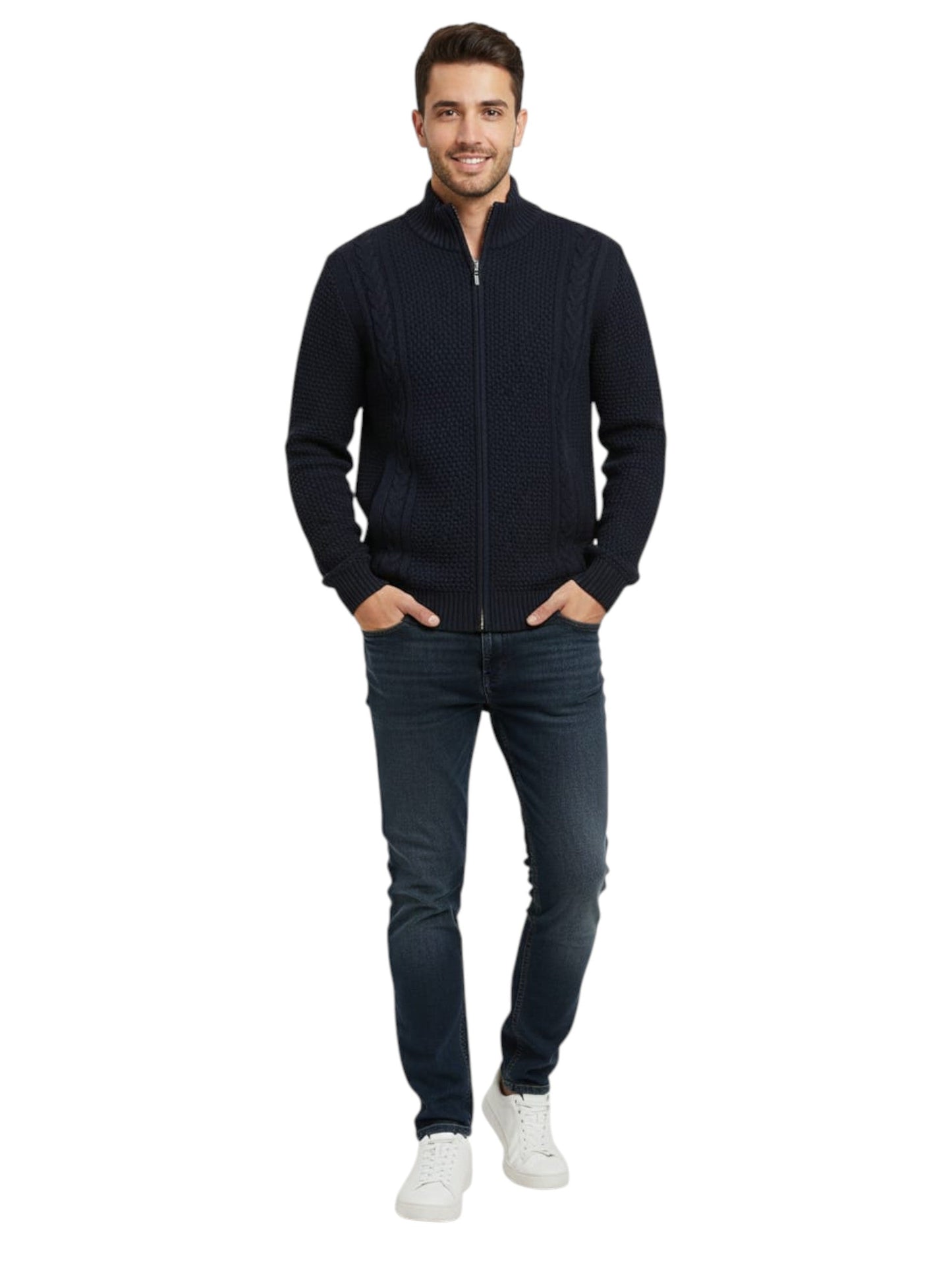 Men's Knitted Sweaters,Navy
