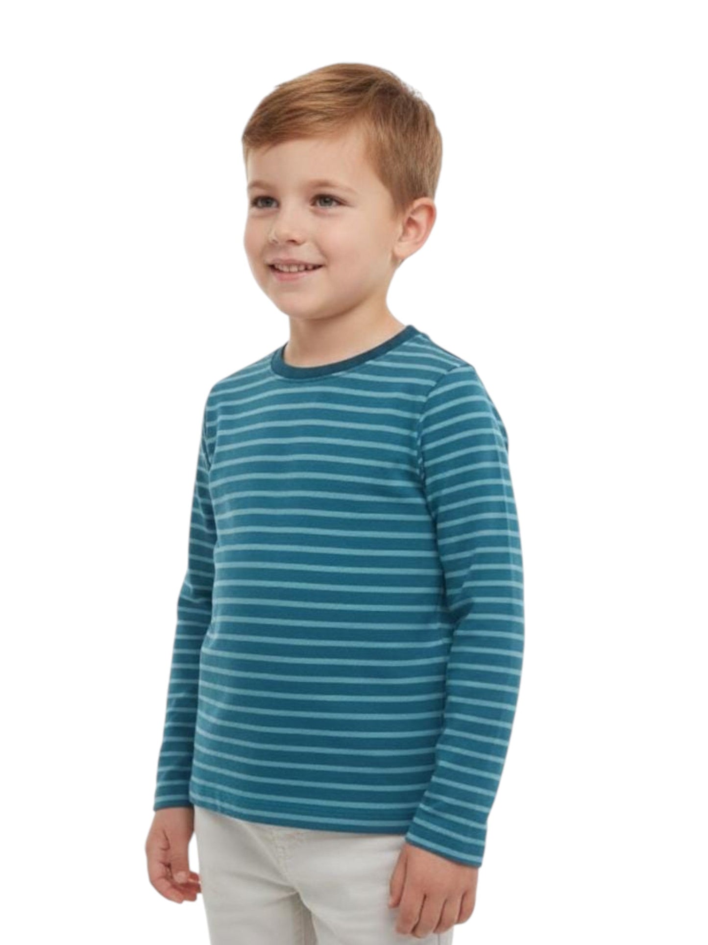 Kid's Boy's Striped Top,Blue