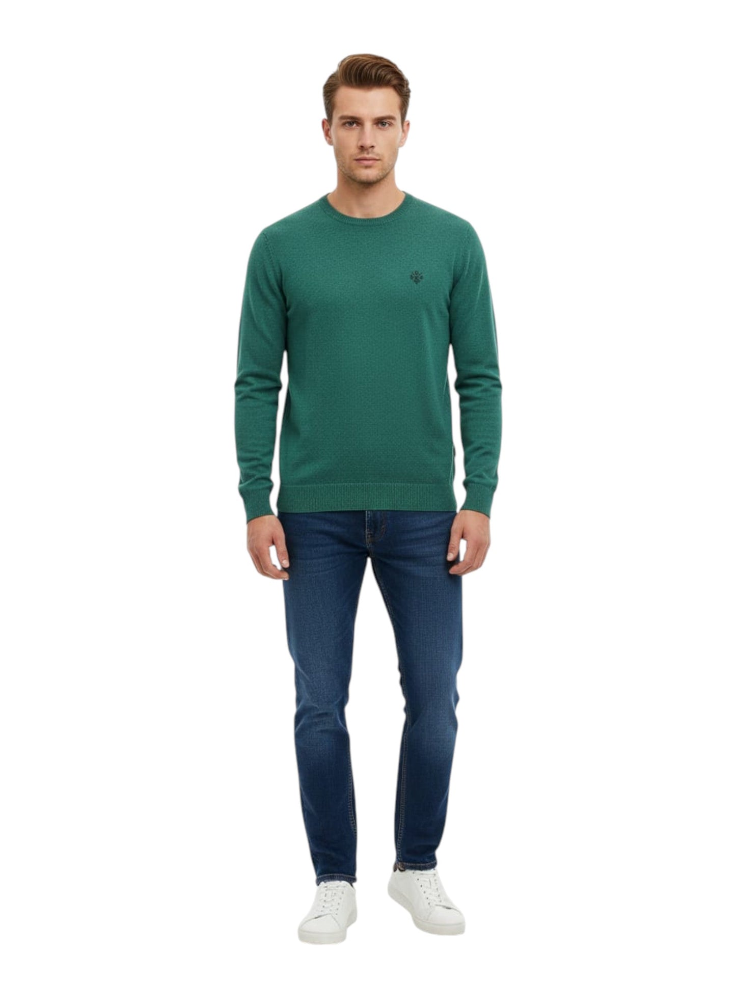 Men's Knitted Top,Turquoise