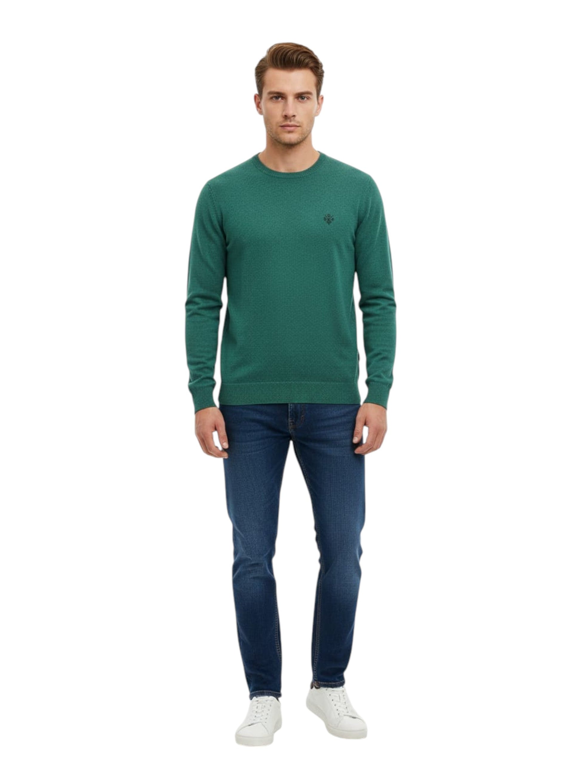 Men's Knitted Top,Turquoise