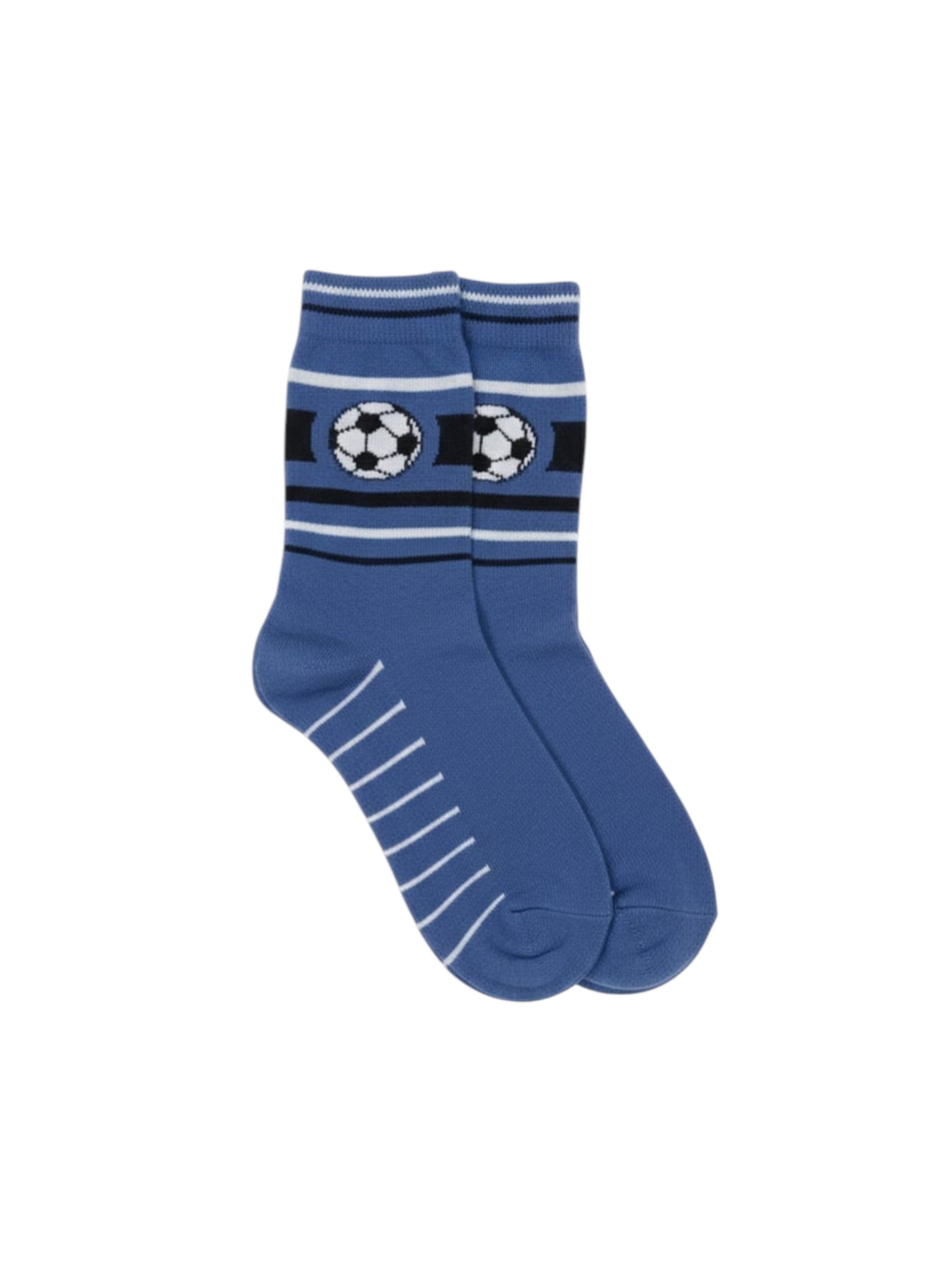 Kids Boy's Striped Socks,Navy
