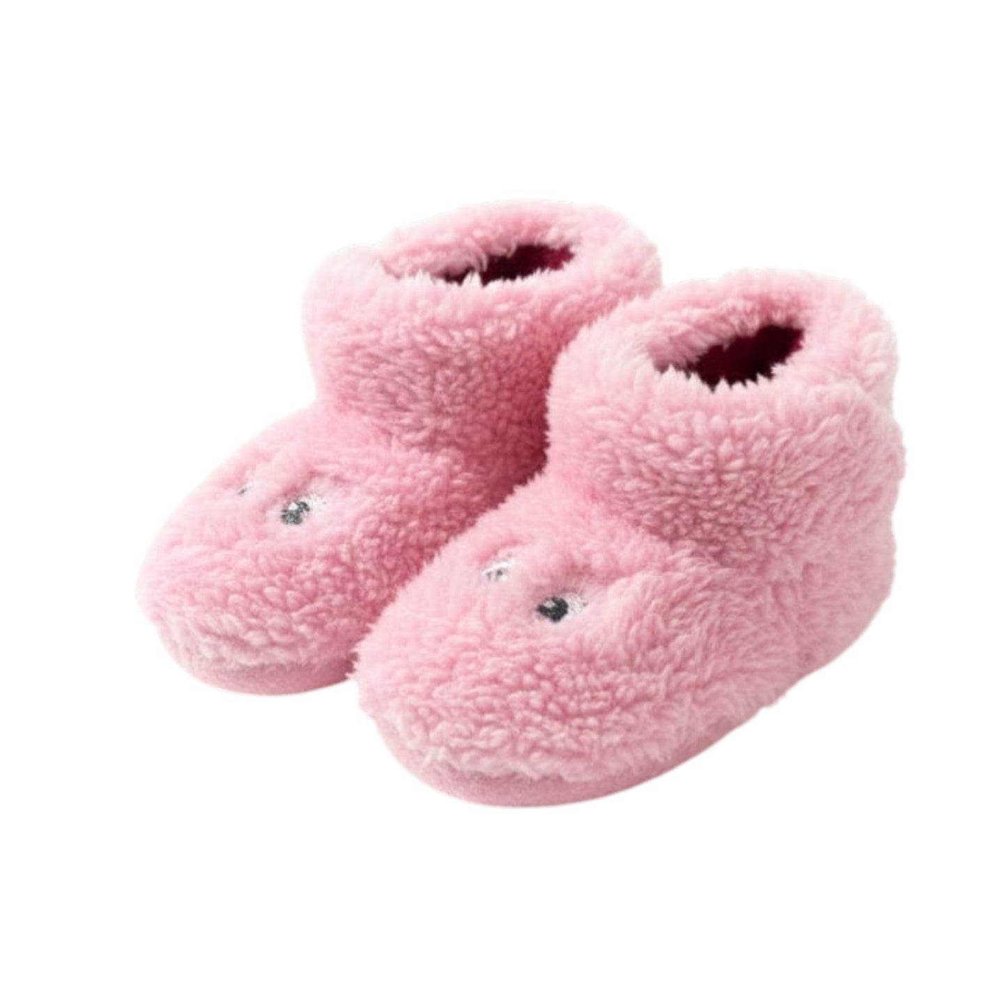 Kids Girl's Faux Fur Socks,Pink