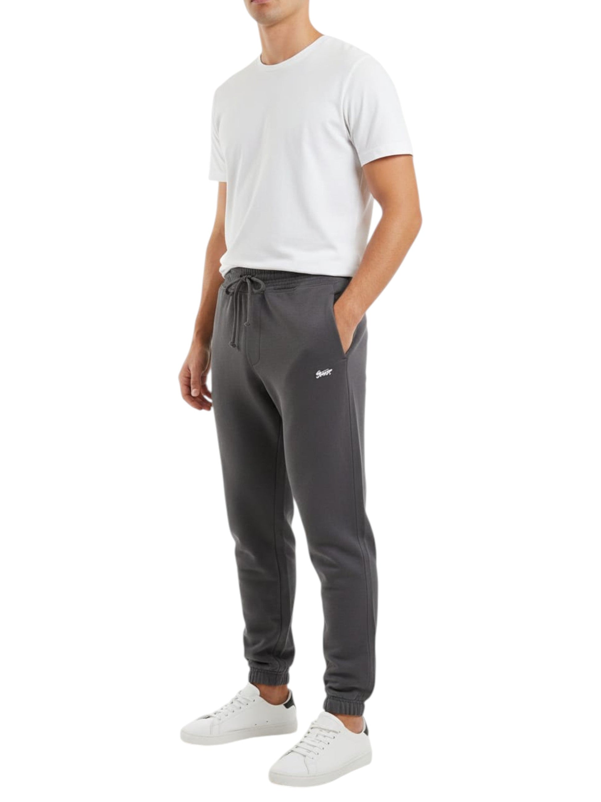 Men's Plain Solid Pant,Dark Grey