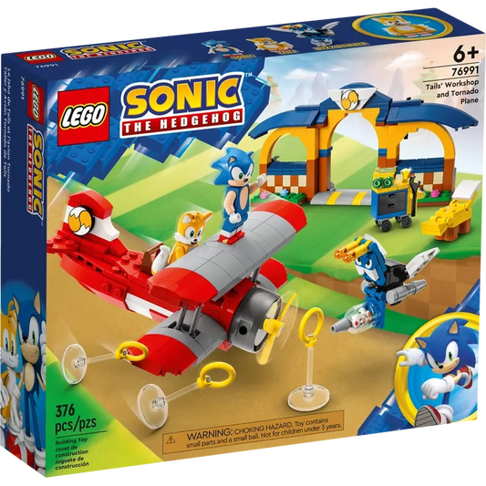 Lego ails' Workshop and Tornado Plane (76991)