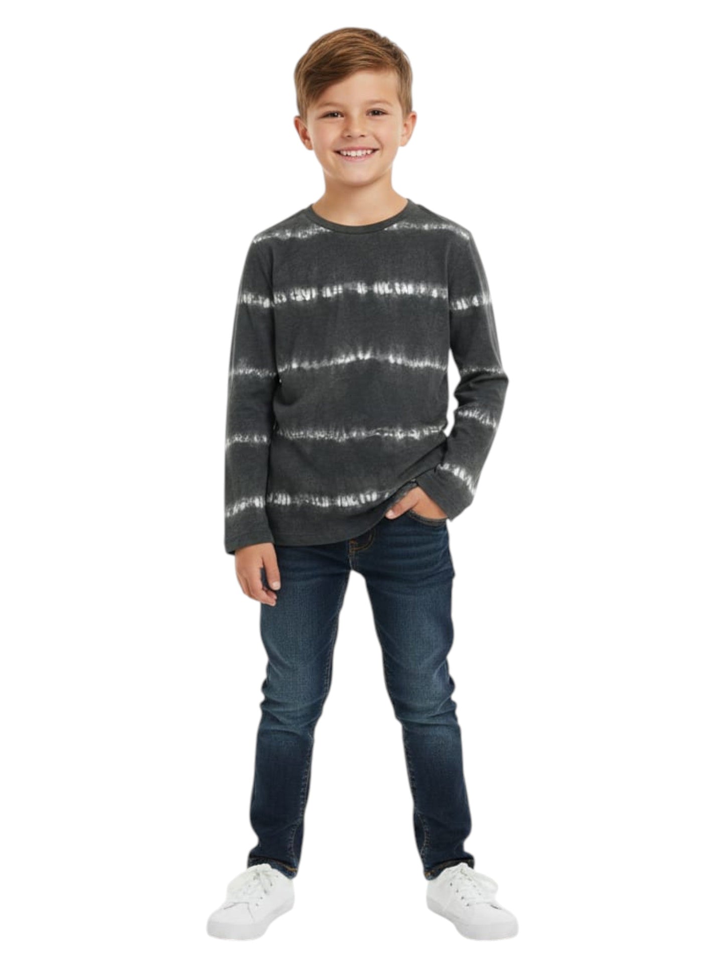 Kids Boy's Colorblocked Top,Multi