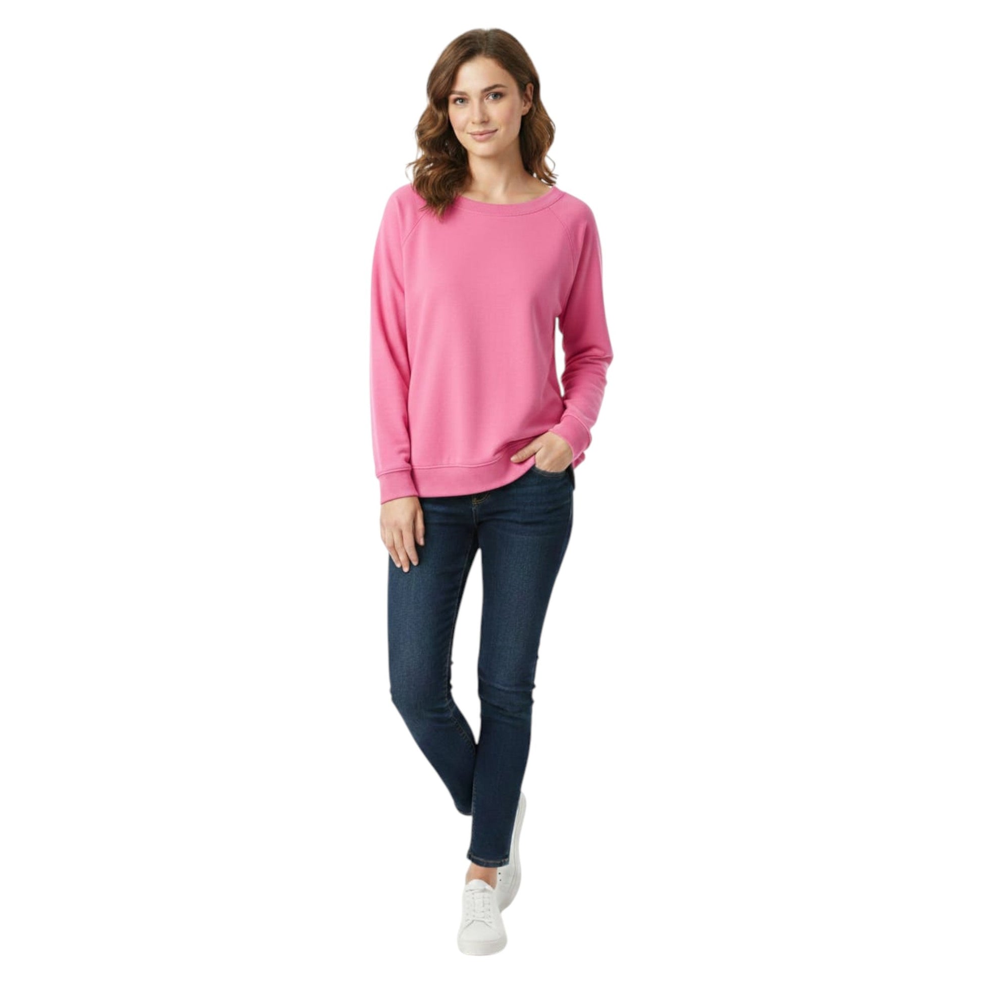 Women's Plain Solid Sweaters,Pink