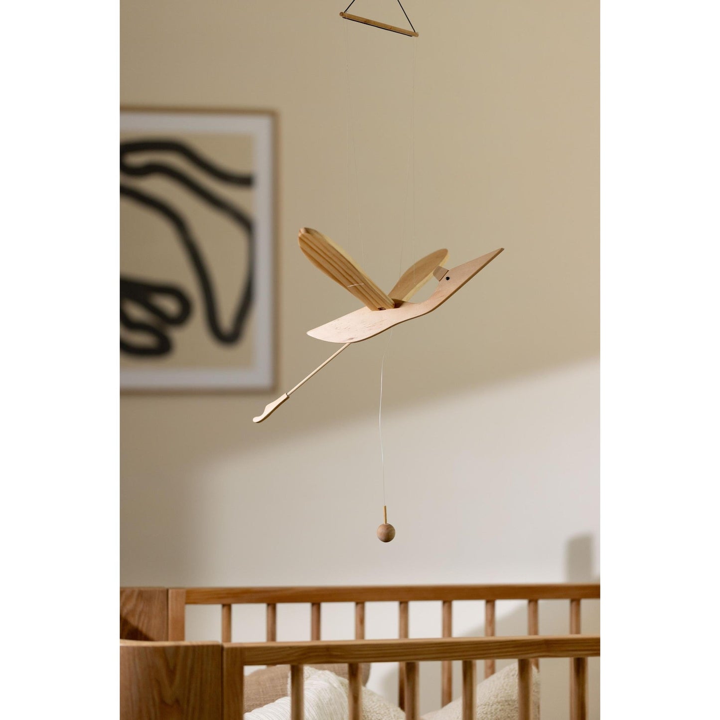 Quax Mobile Bird Mini Naturel Seagull Wall Hanging