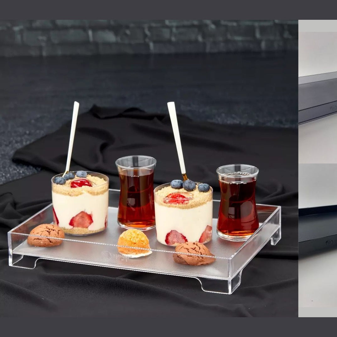 Acrylic Plastic Serving Tray "Sultan"