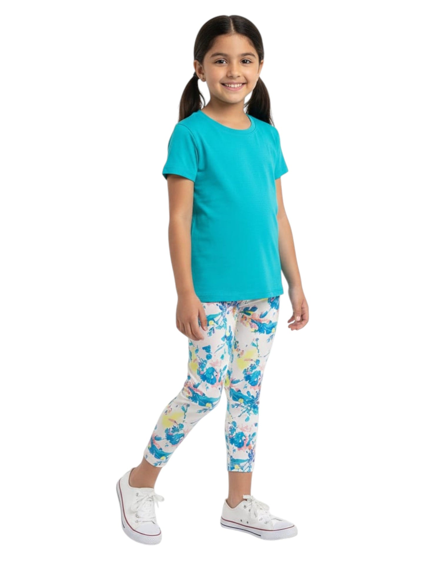Kids Girl's Printed Legging,Multi