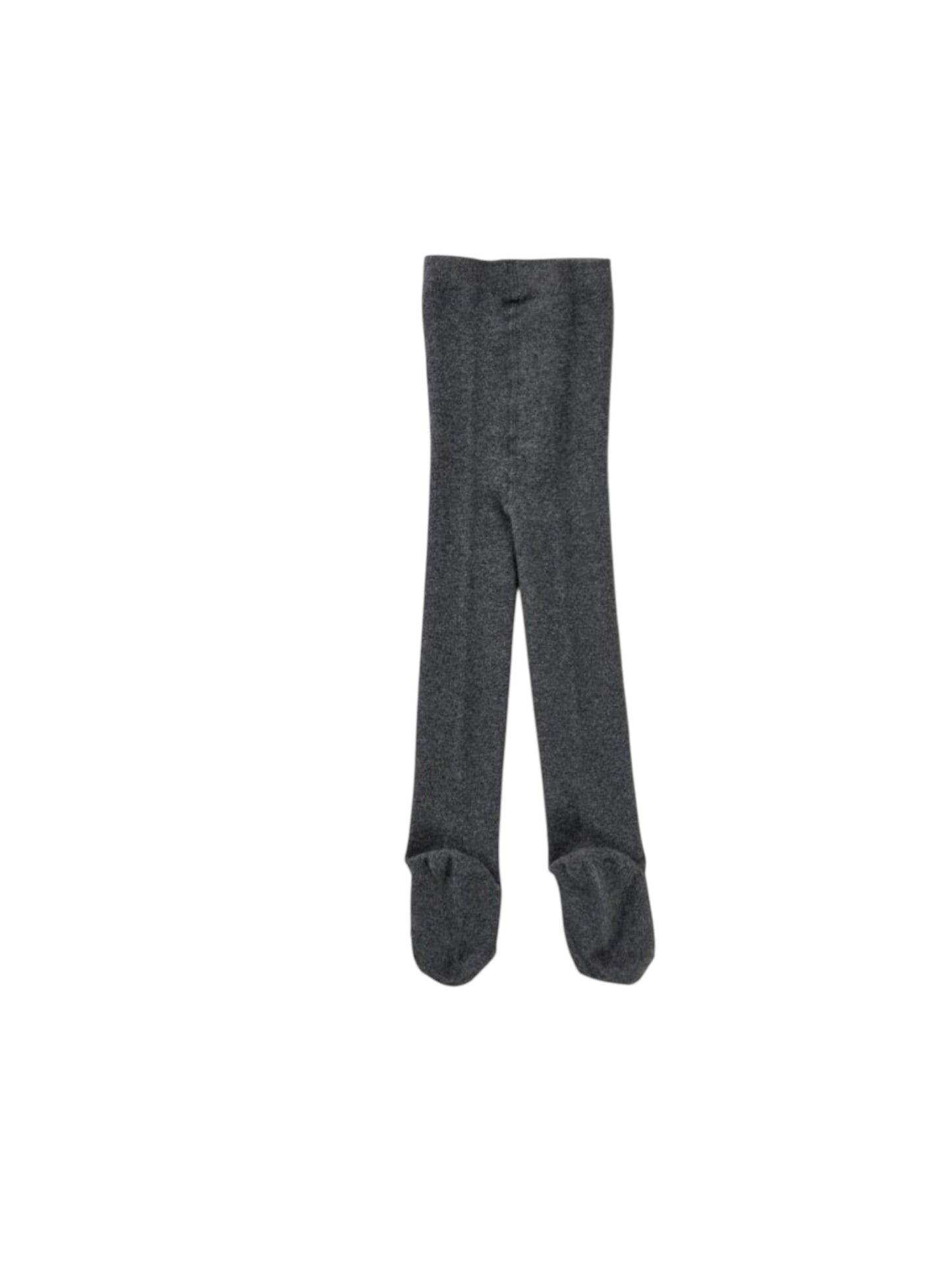 Women's Plain Solid Tights,Grey