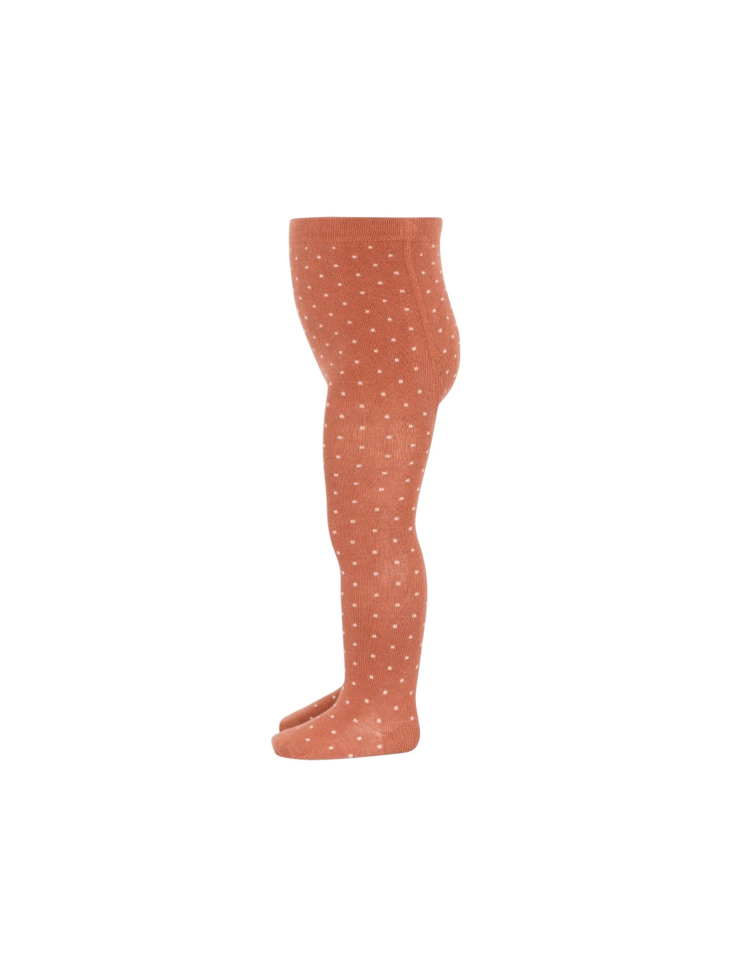 Kids Girl's Heart Printed Tights,Light Burgundy