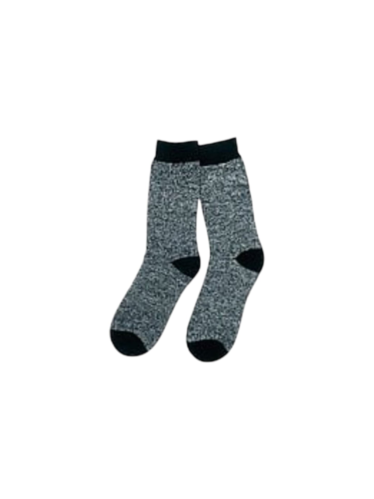 Women's Knitted Socks,Grey/Black