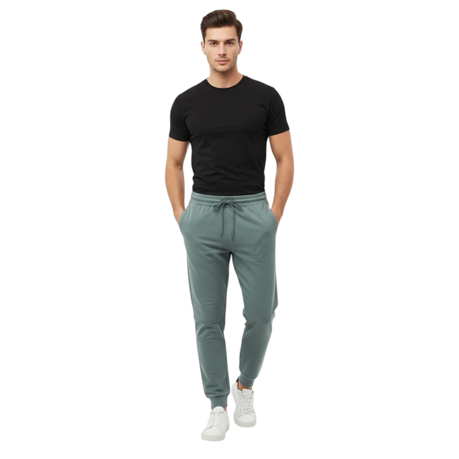 Men's Plain Sport Pant,Dusty Green