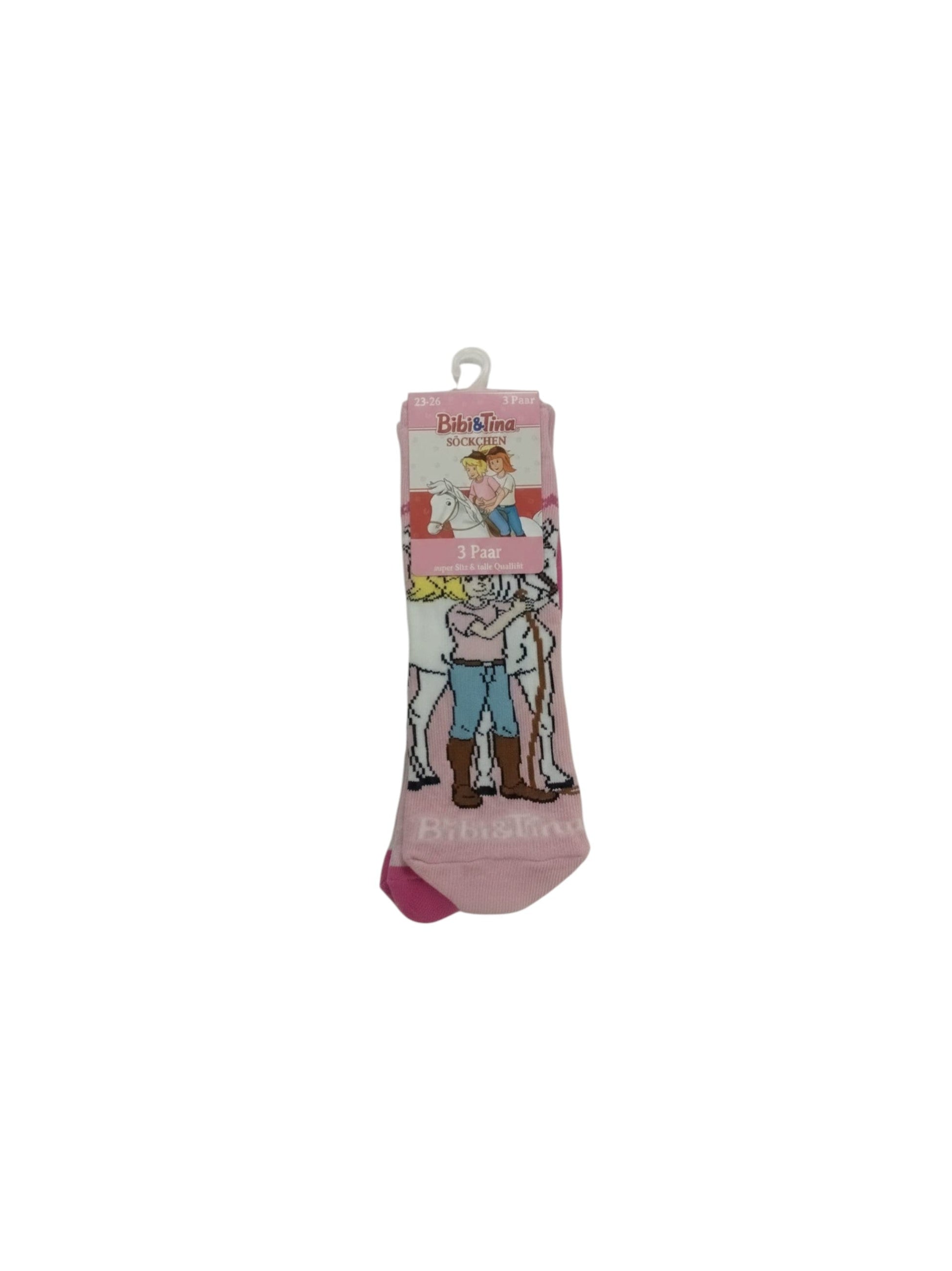 Kids Girl's Printed Socks Set 3Pieces,Multi