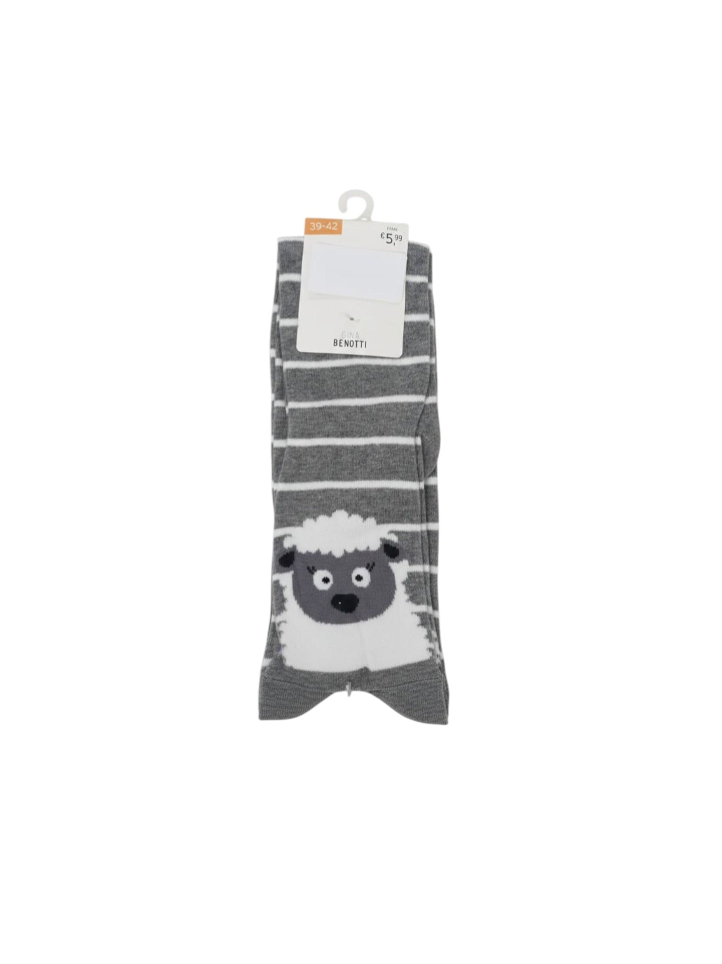 Women's Knitted Socks Set 2Pieces,Grey