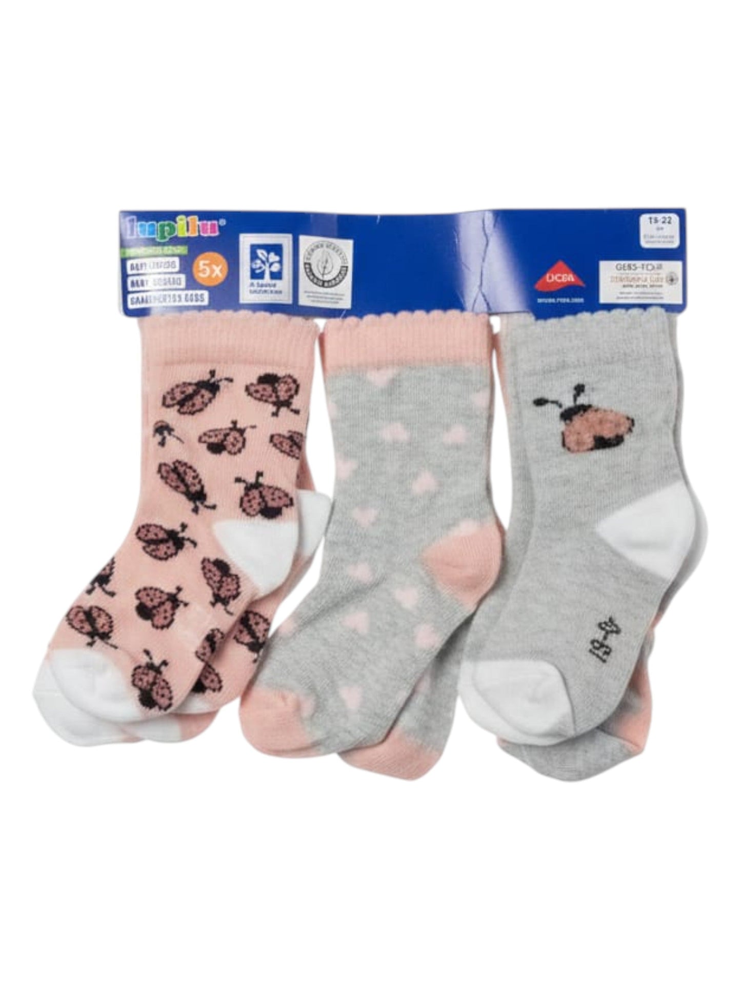 Kids Girl's Knitted Socks Set 3Pieces,Multi