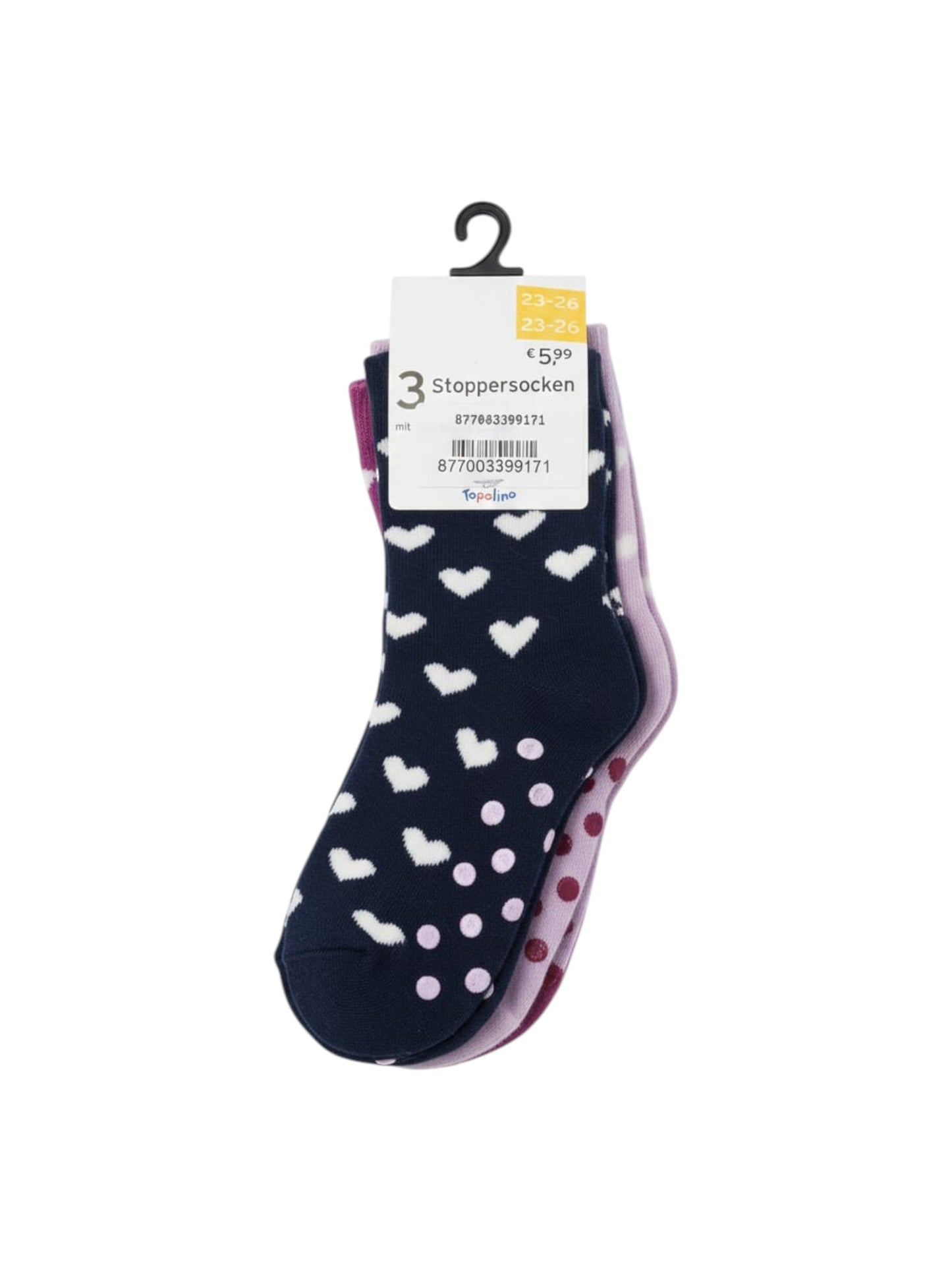 Kids Girl's Knitted Socks Set 3Pieces,Multi