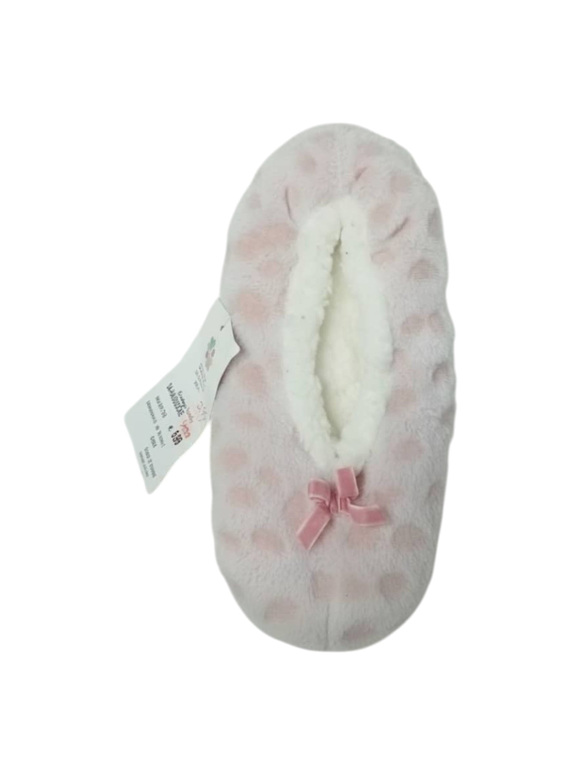 Women's Knitted Lined Warm Socks,Light Pink