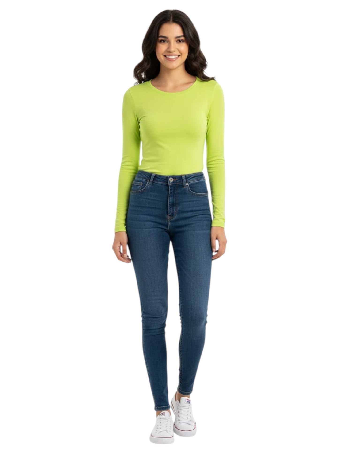 Women's Plain Top,Light Green