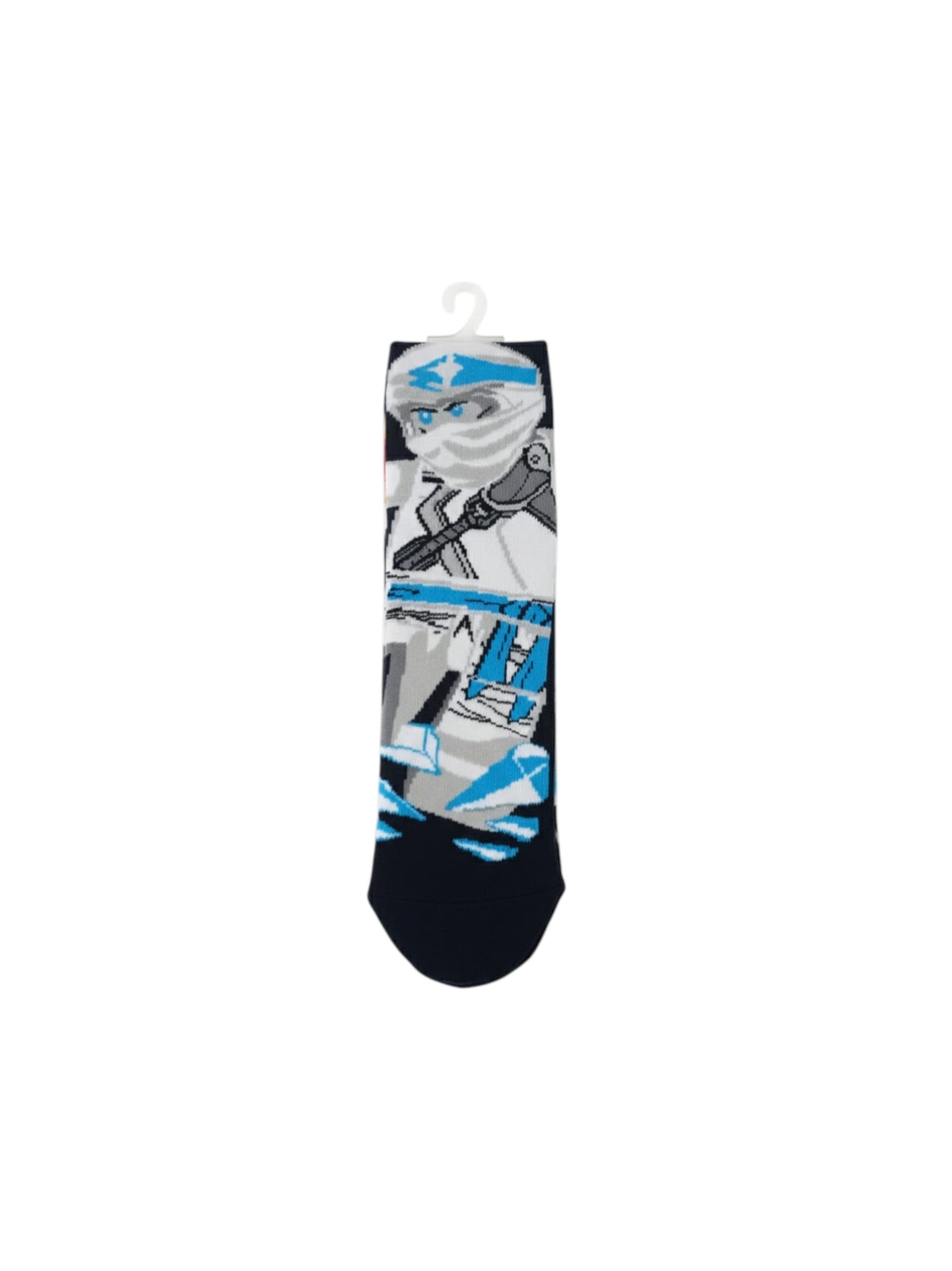 Kids Boy's Printed Socks Set 2Pieces,Black