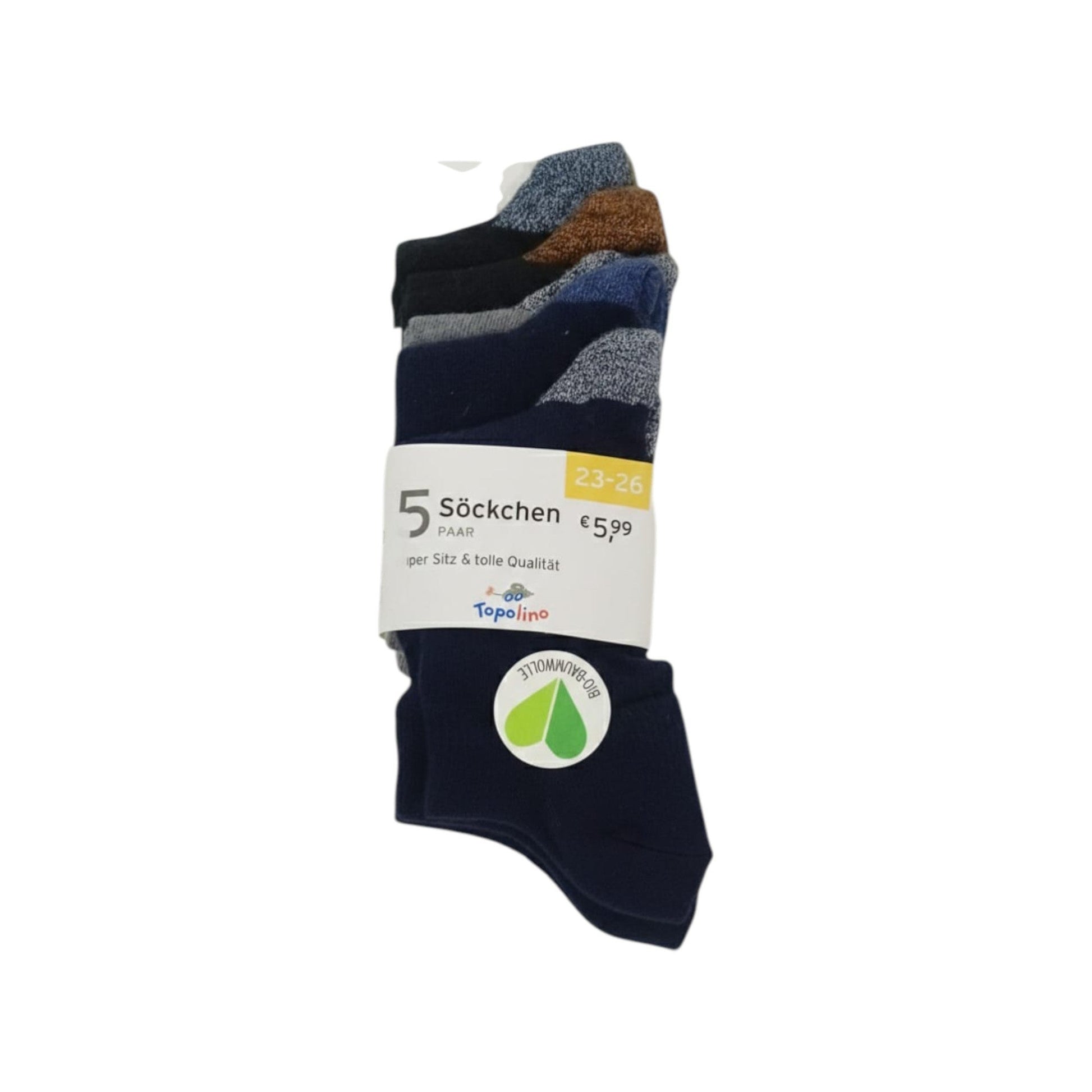 Kids Boy's Knitted Socks Set 5pieces,Multi