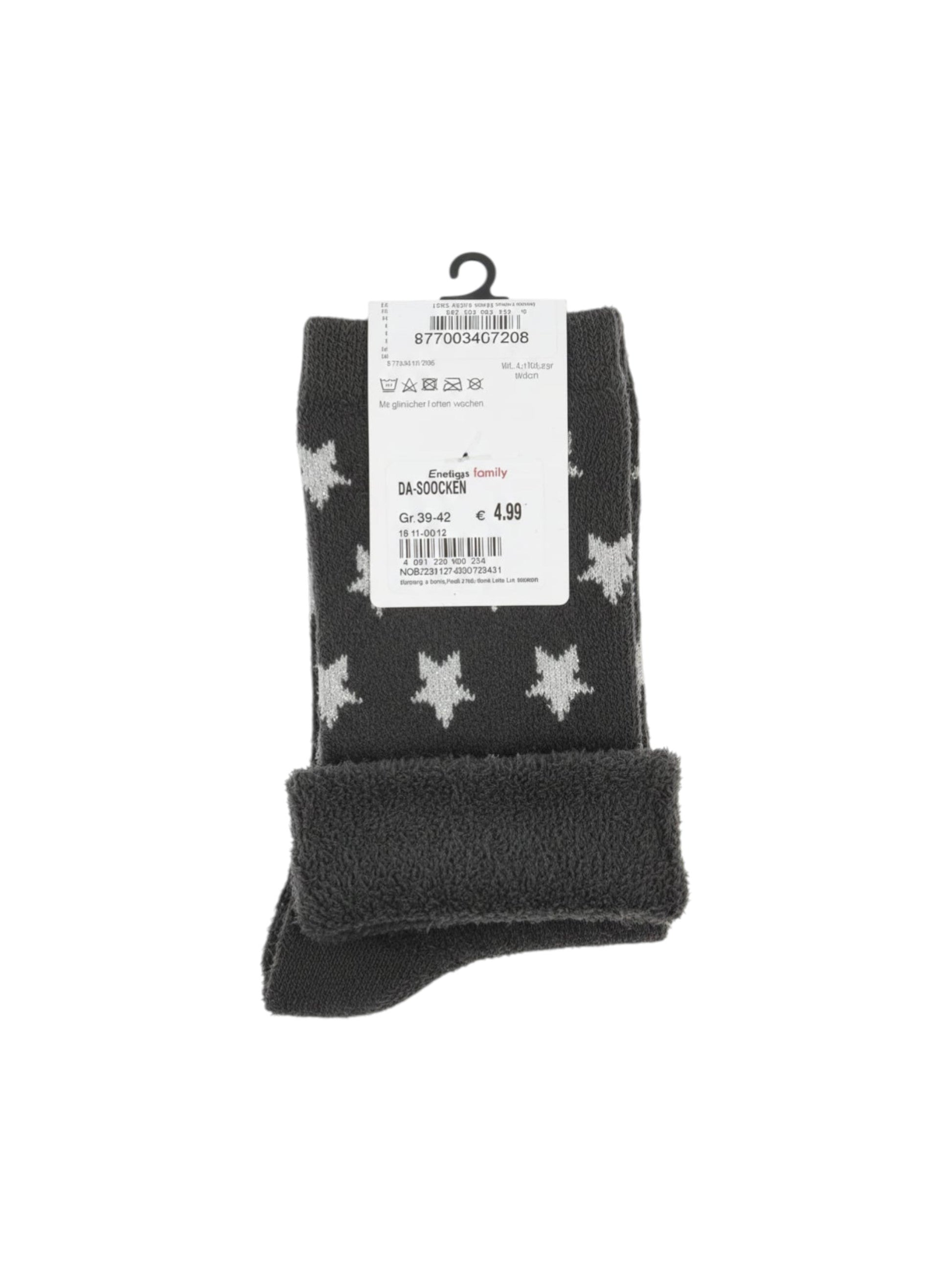 Women's Knitted Socks,Grey
