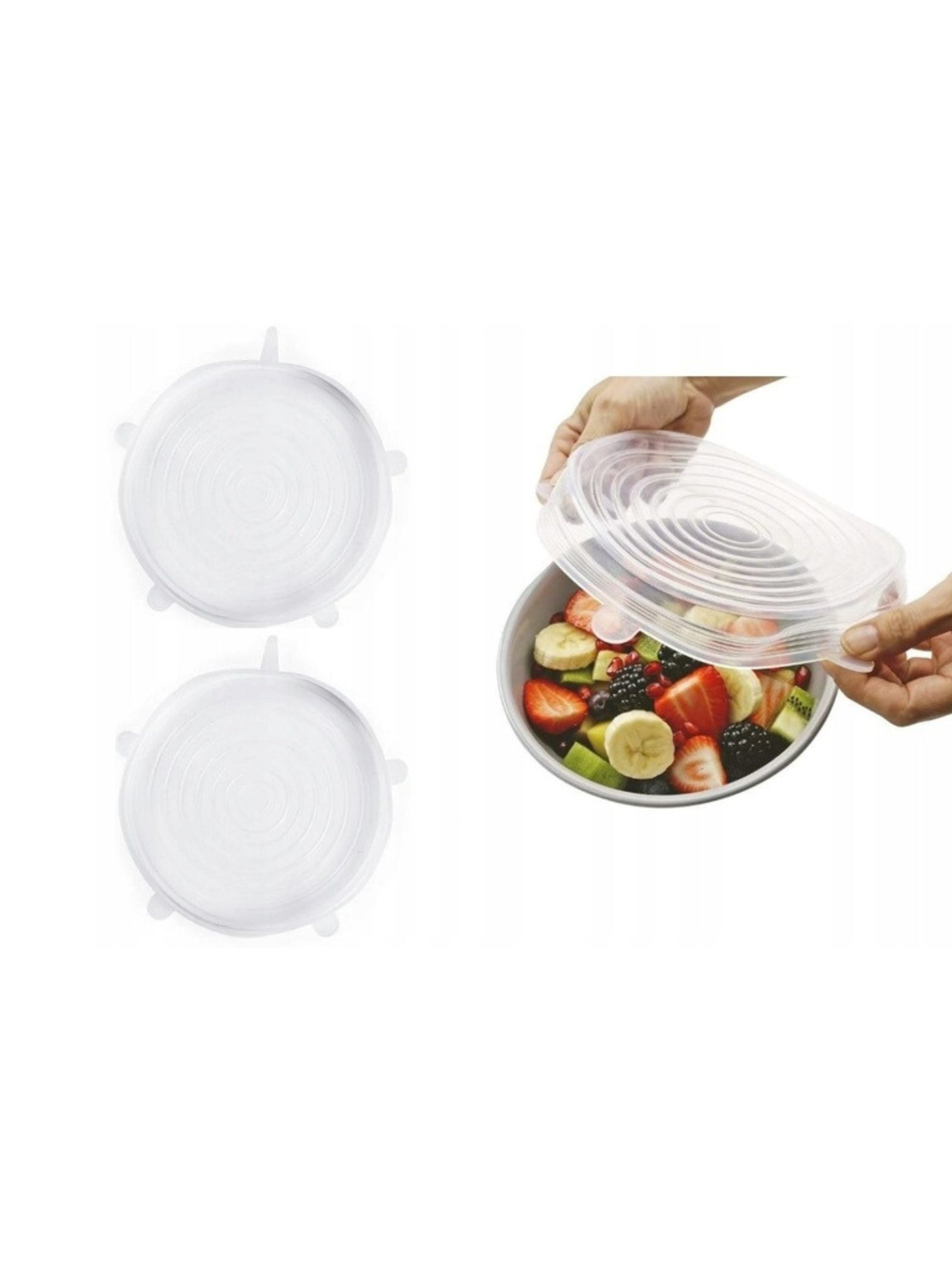 Set Of Silicone Lids