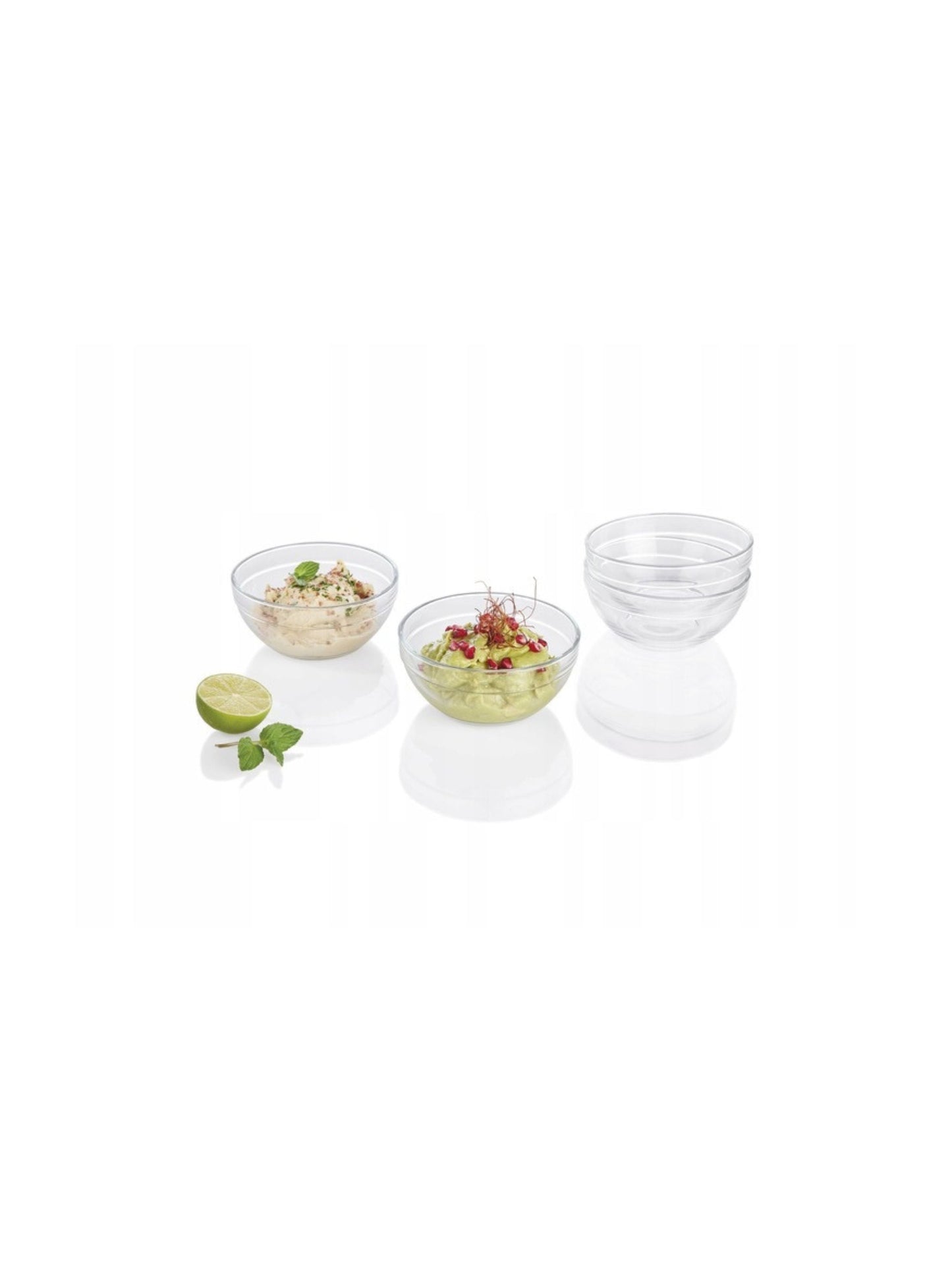 Glass Serving Bowl Set