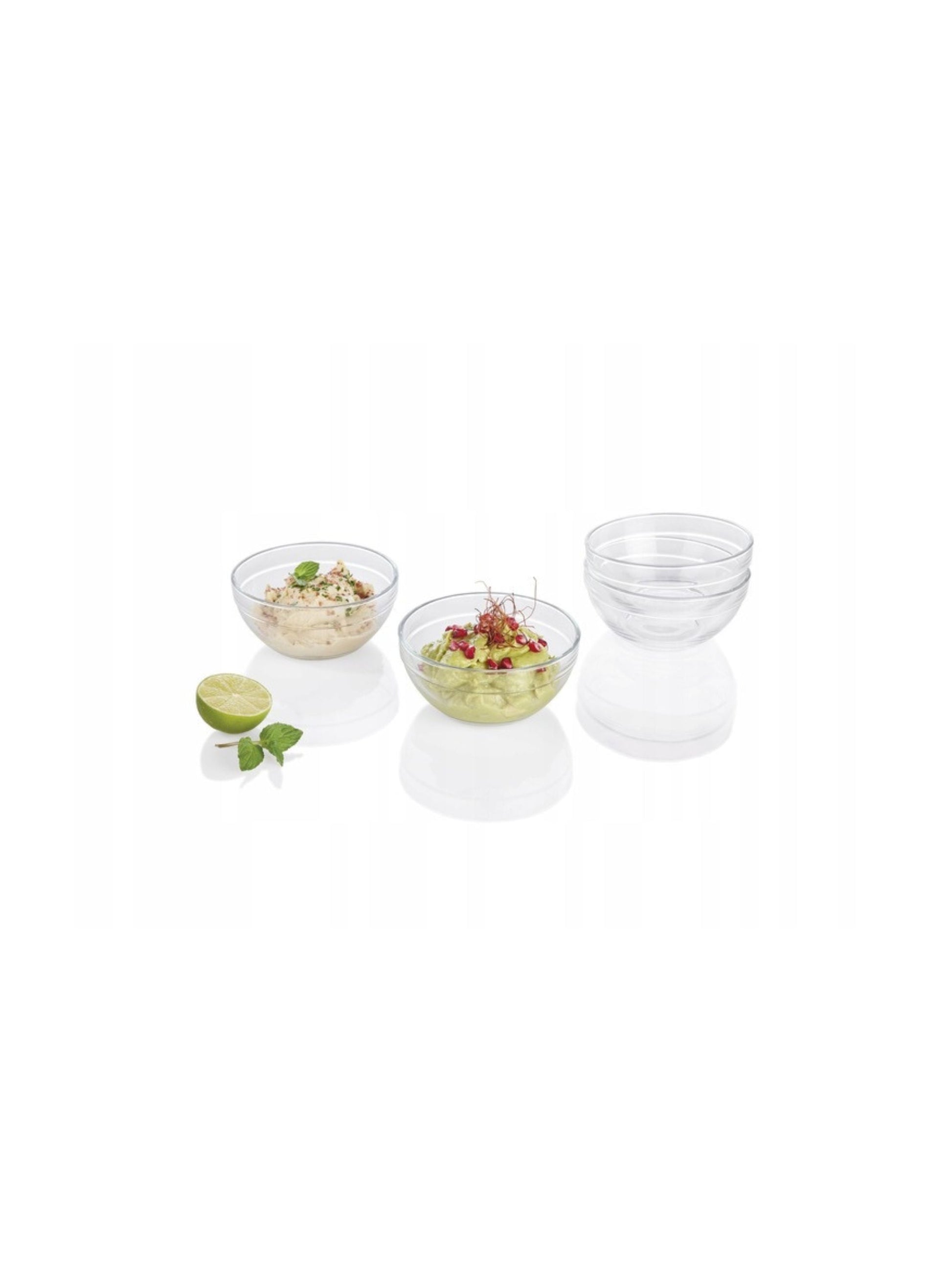 Glass Serving Bowl Set