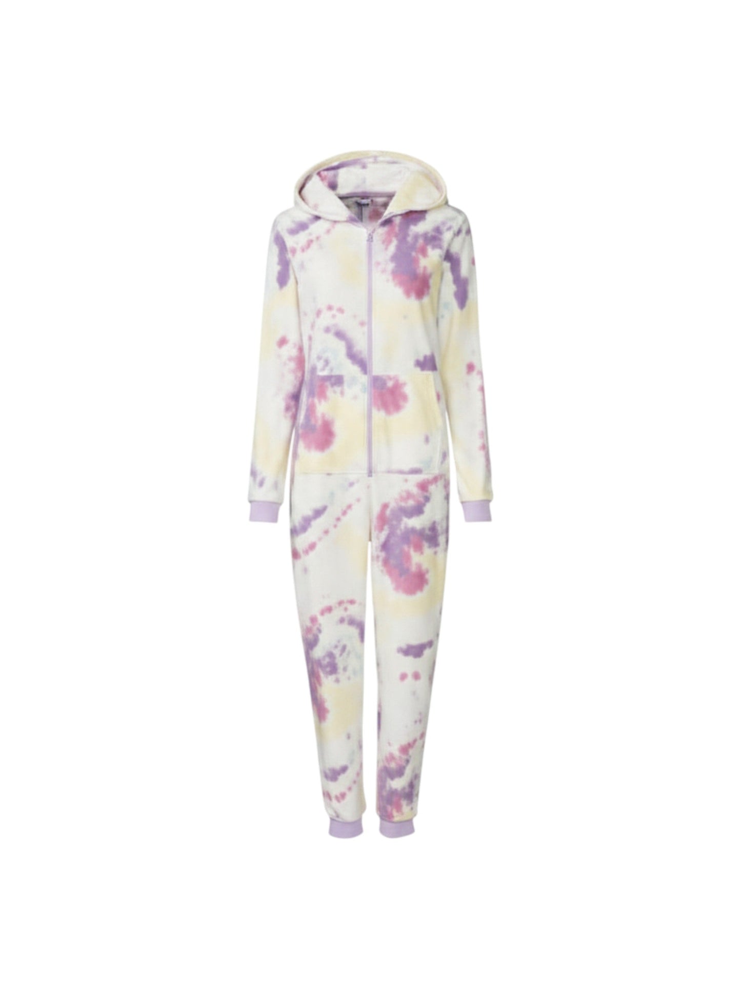 Women's Colorblocked Sleepwear Jumpsuit,Multi