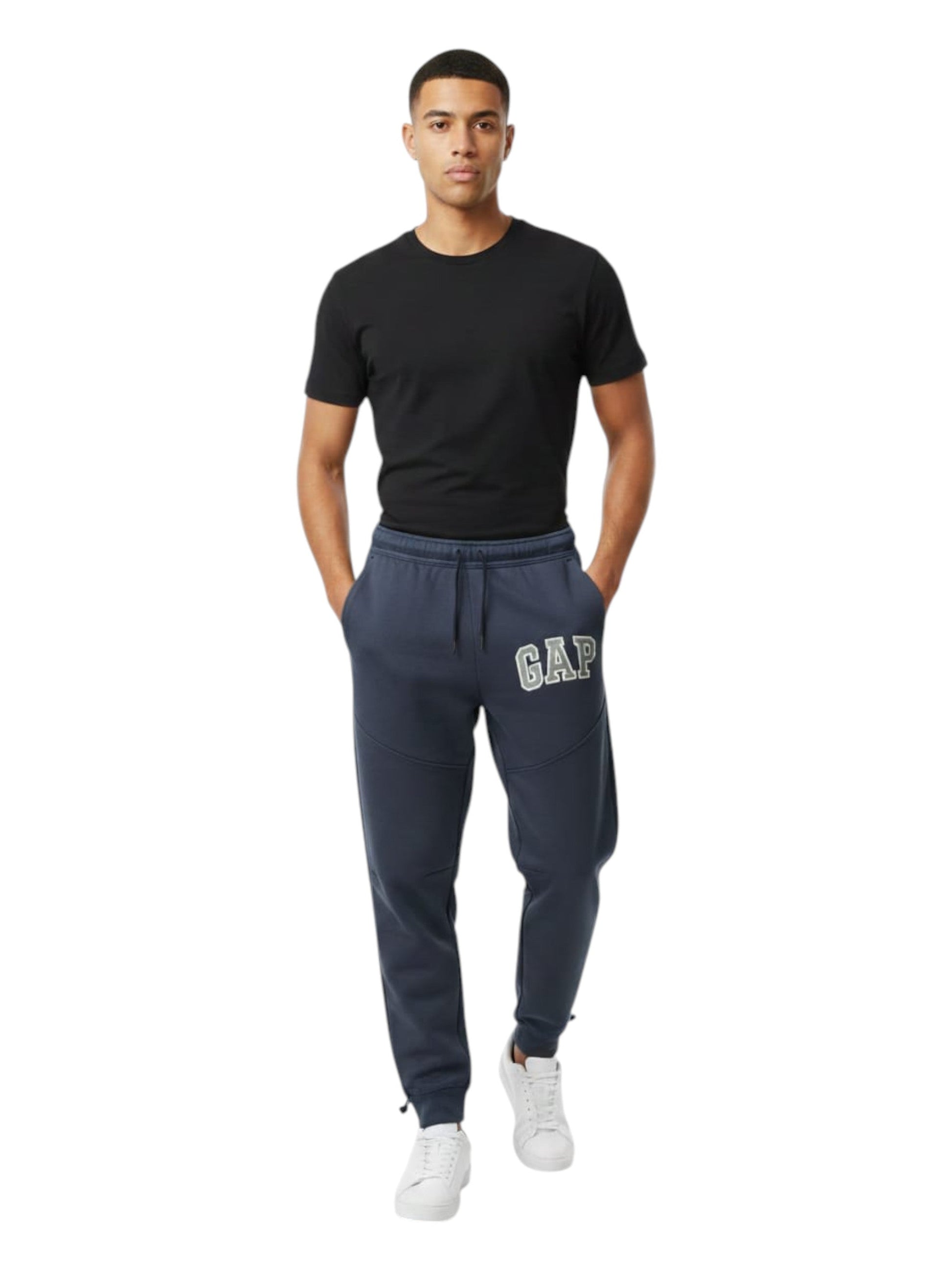 Men's Plain Solid Pant,Navy