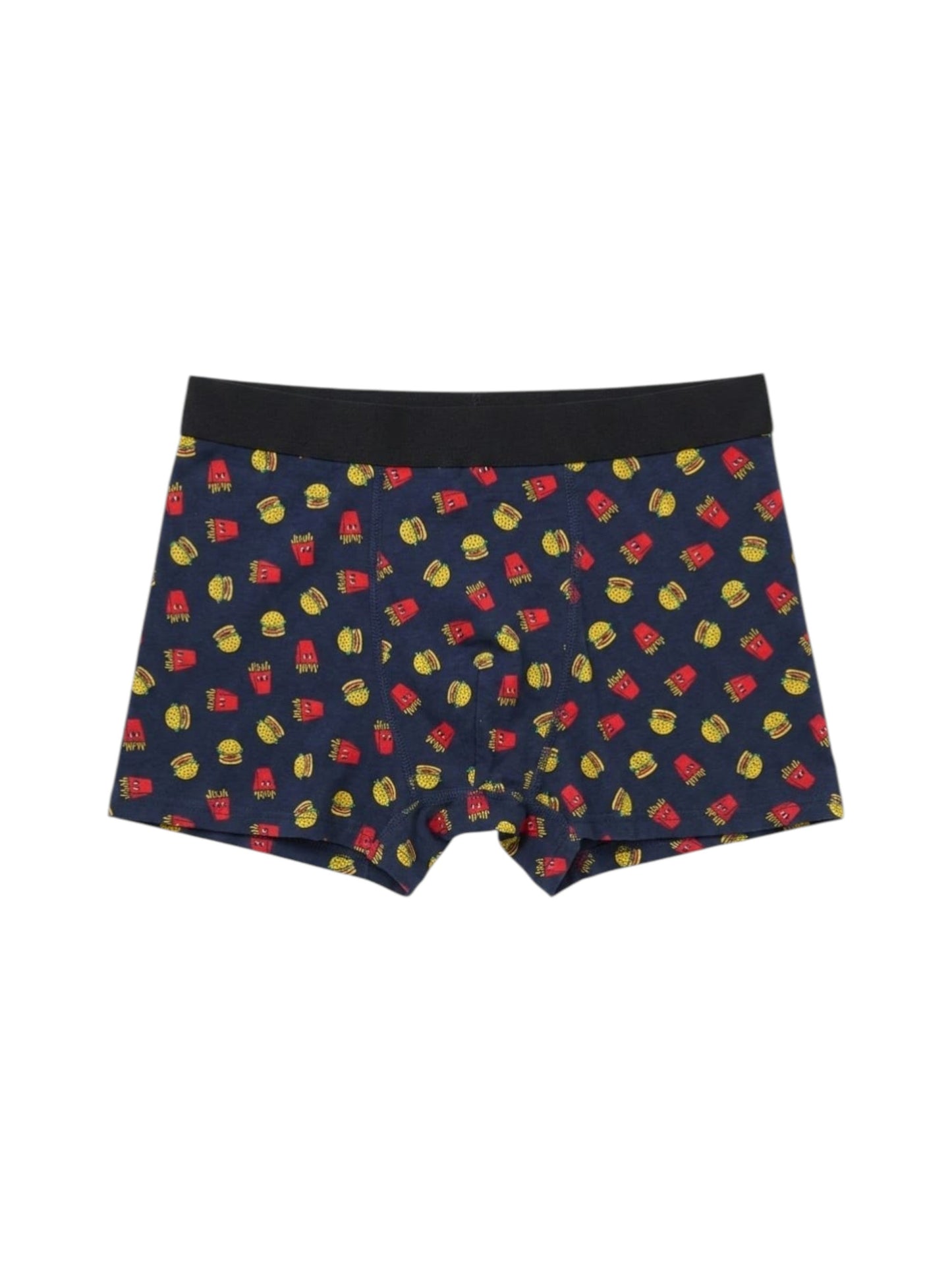 Men's Printed Boxer,Navy