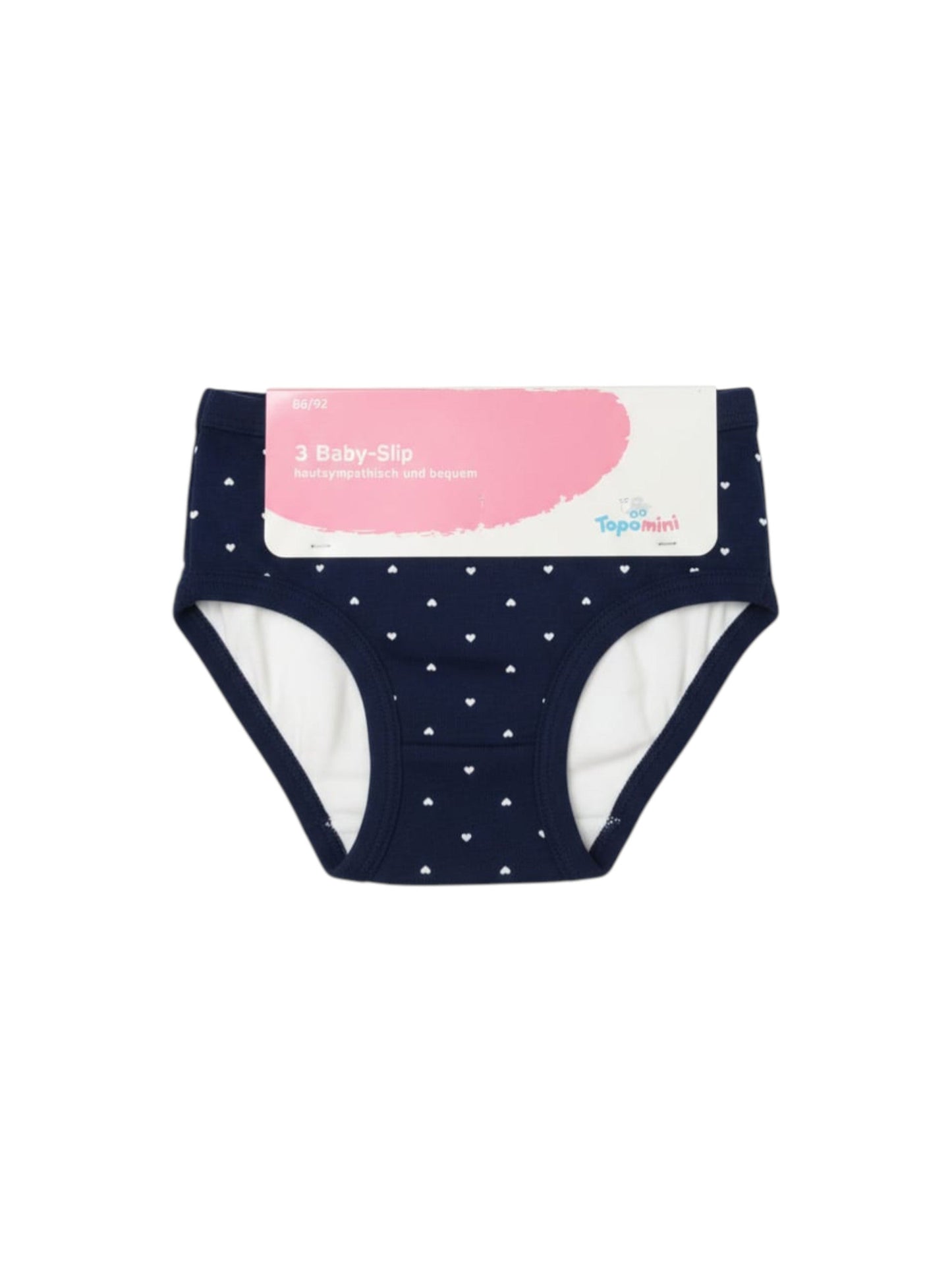 Kids Girl's Printed Thongs Set3 Pieces,Multi