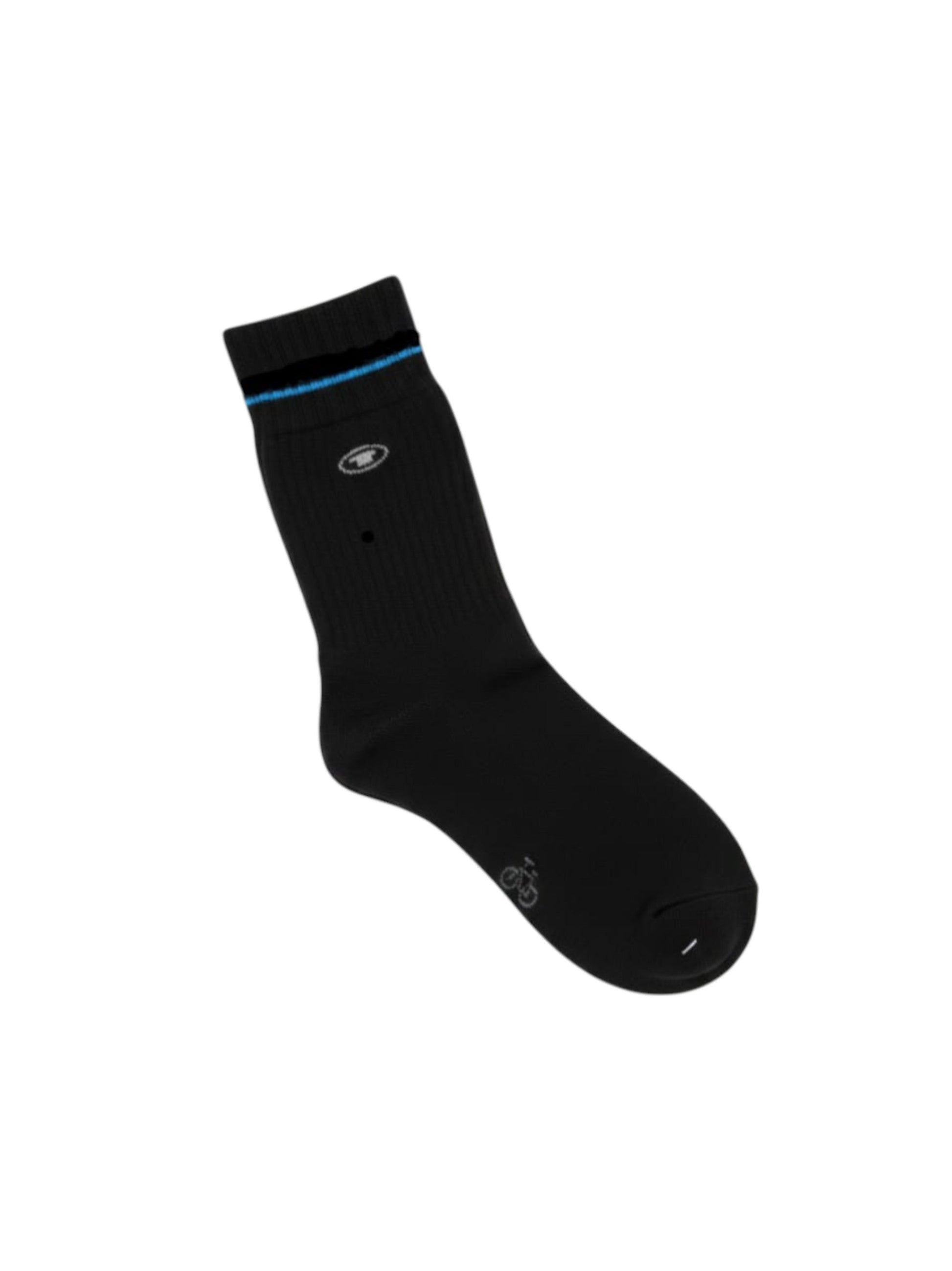 Men's Plain Solid Socks,Black
