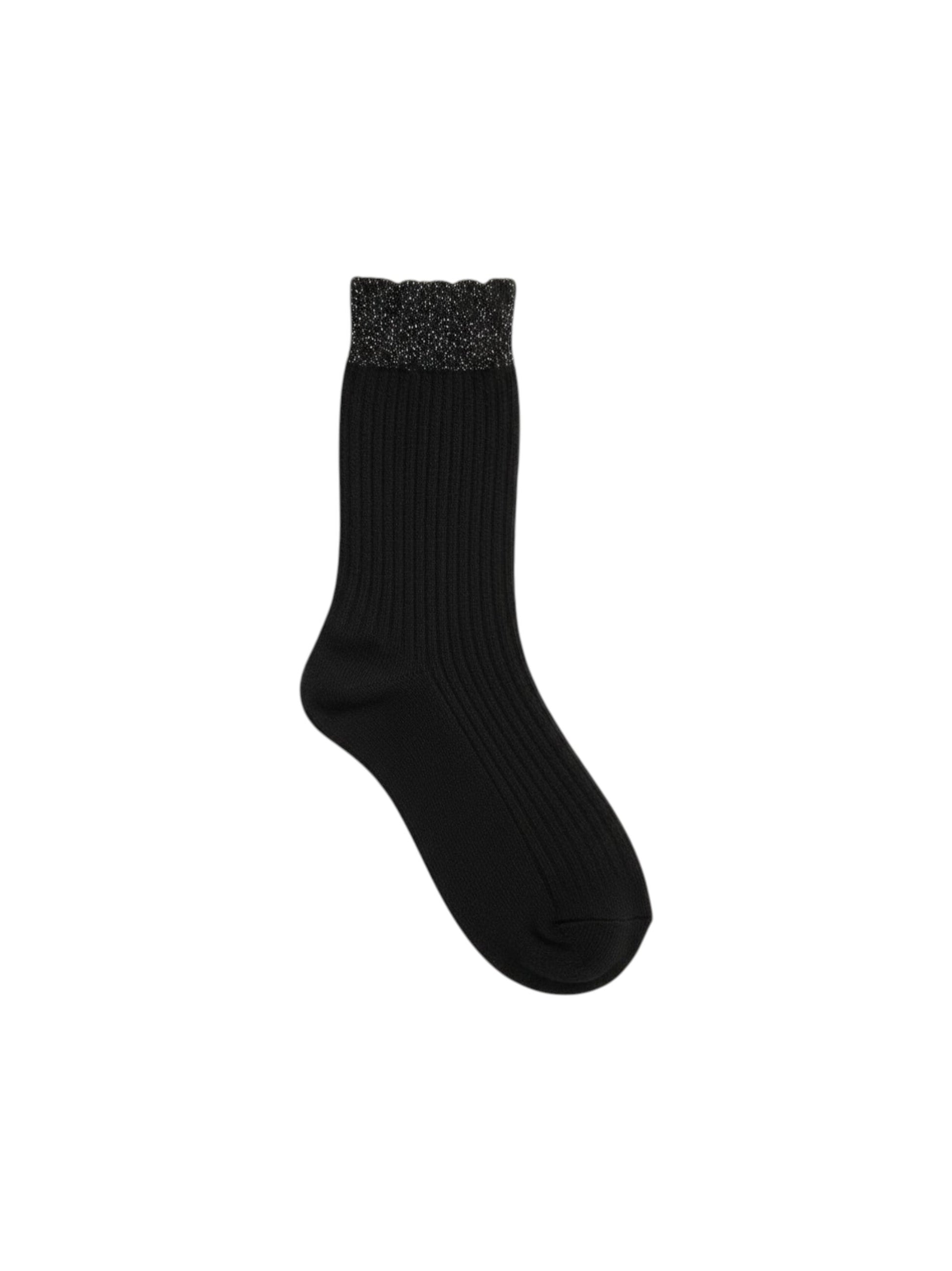 Women's Knitted Socks,Black
