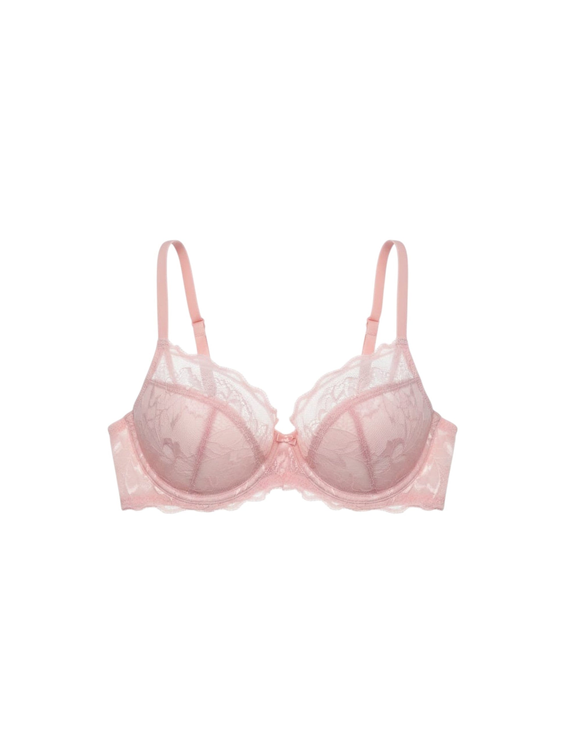 Women's Lace Bra,Pink