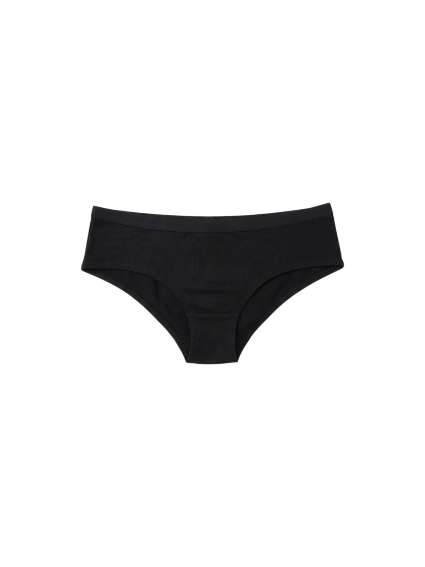 Women's Plain Thongs,Black