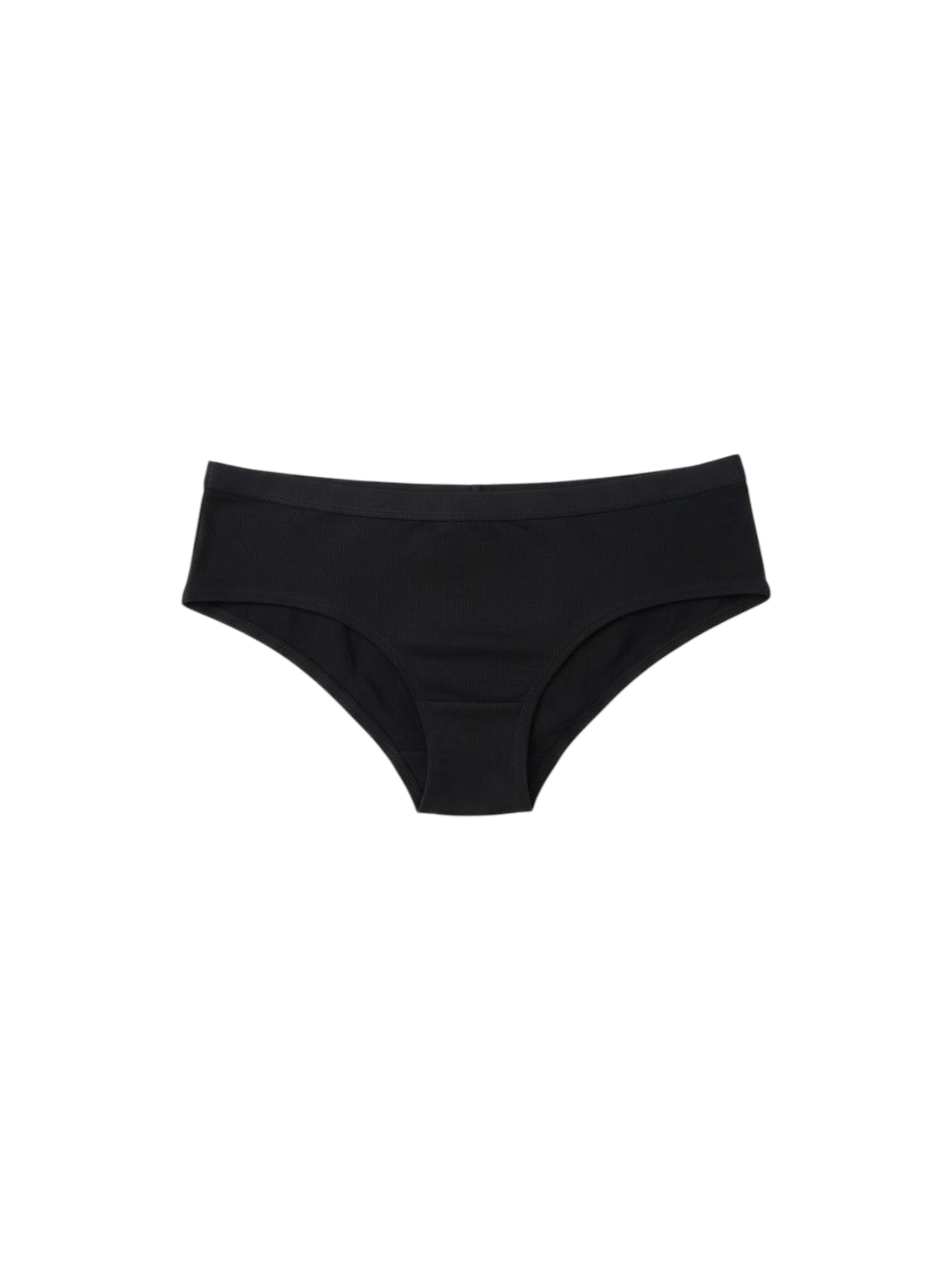 Women's Plain Thongs,Black