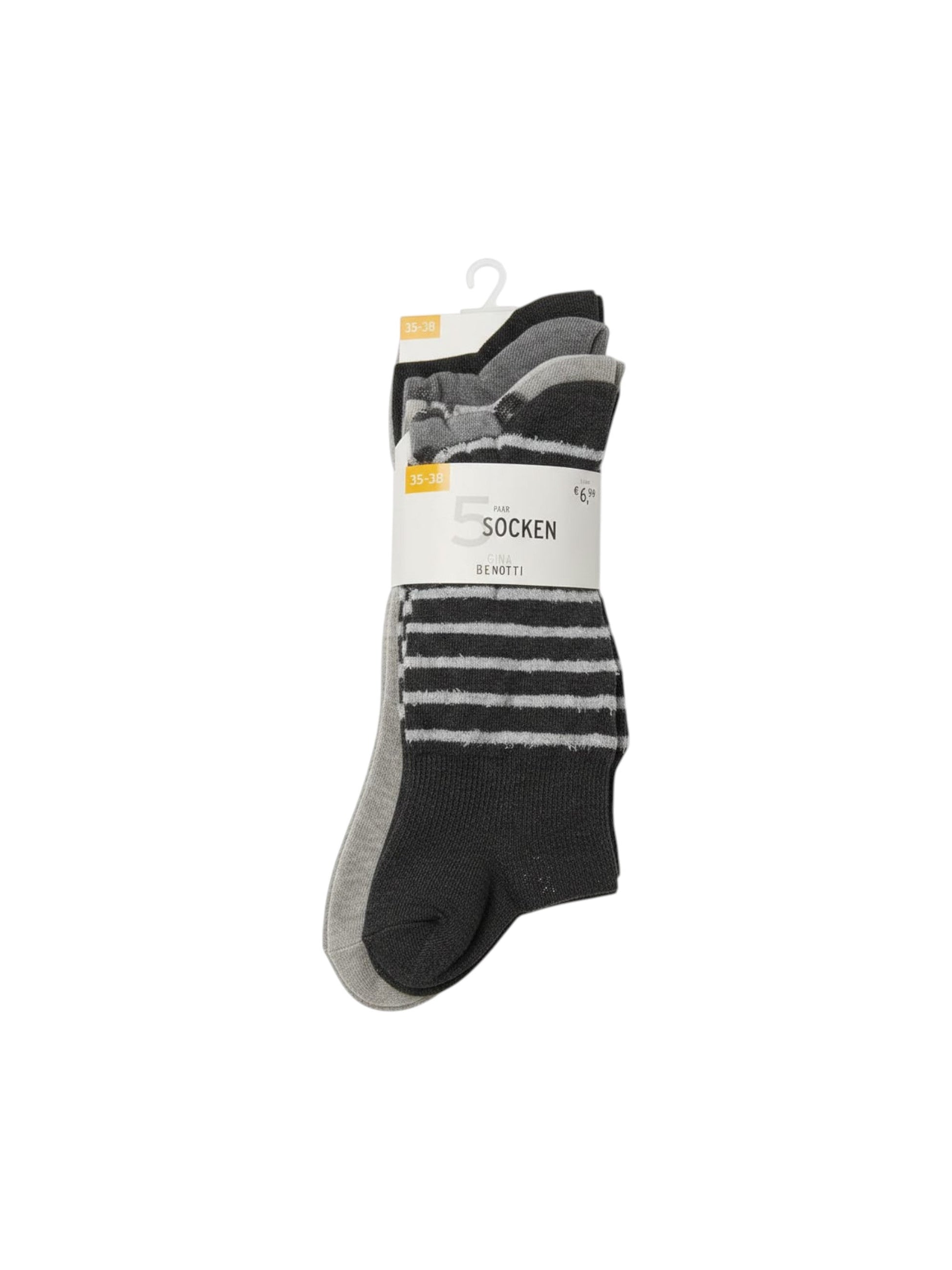 Women�s Knitted Socks Set 5 Pieces,Multi