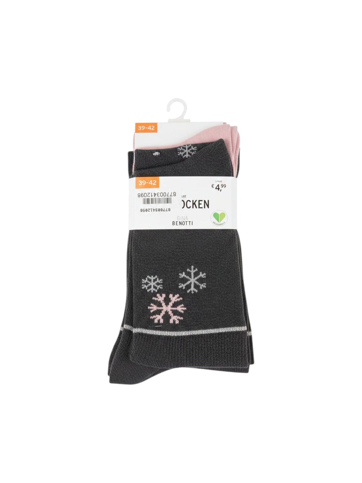Women�s Knitted Socks Set 3 Pieces,Grey