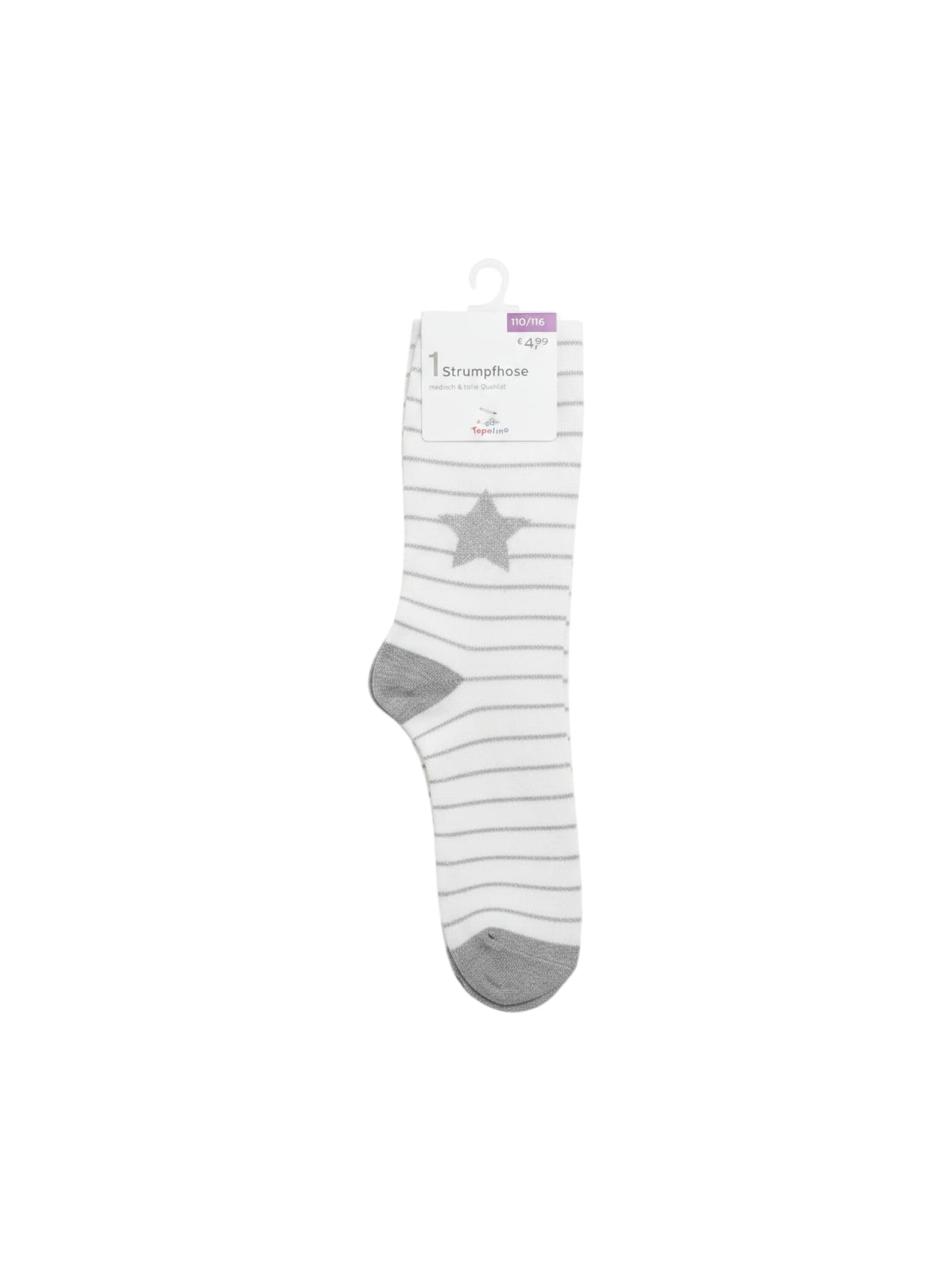 Kids Girl�s Printed Tights ,White