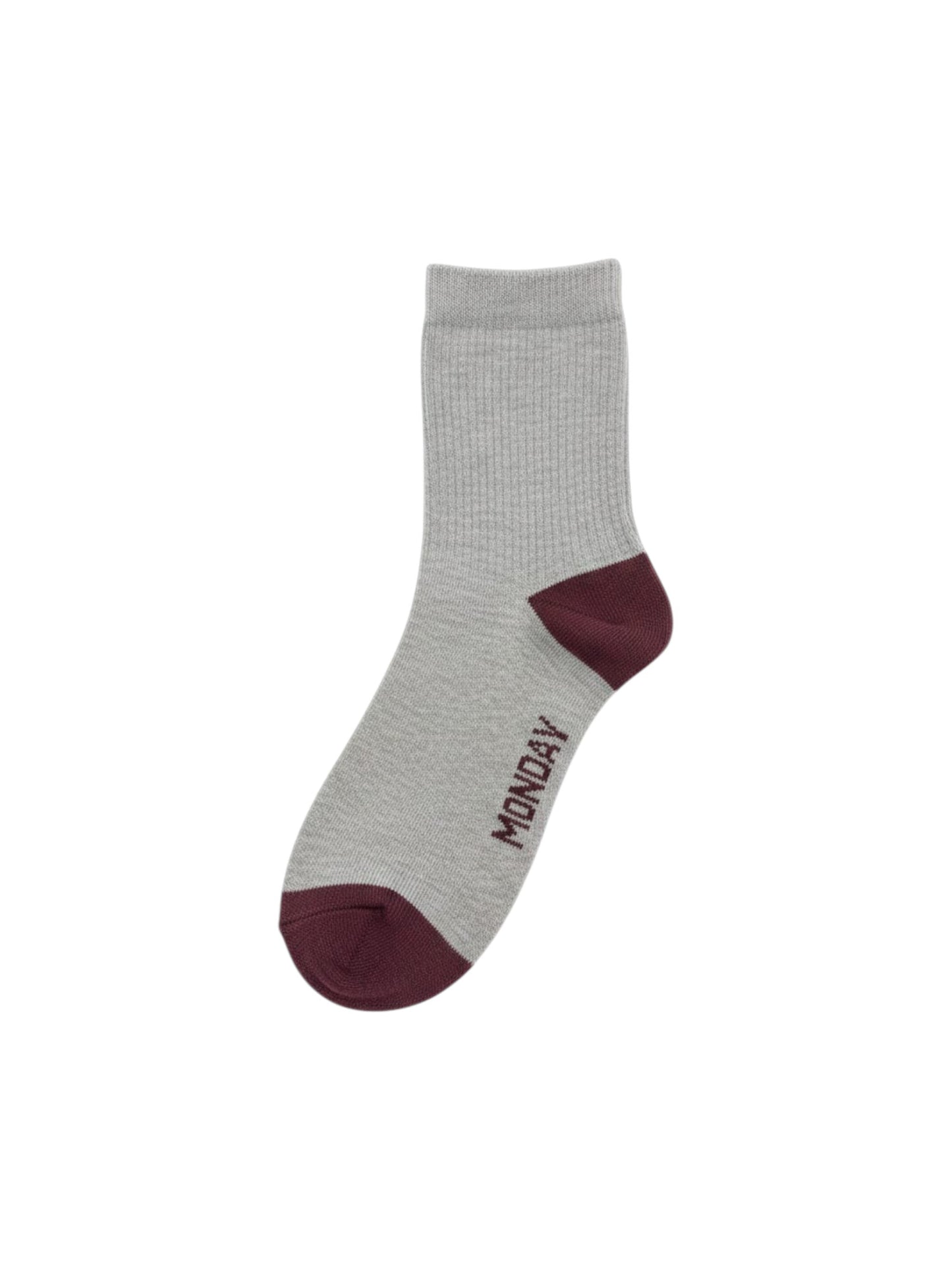 Women�s Plain Socks ,Light Grey